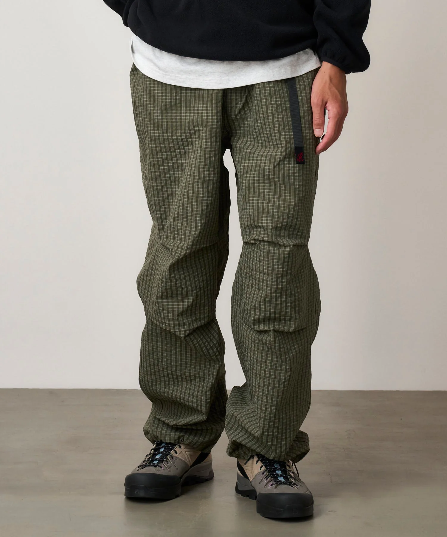 Gramicci Northside Plaid Pants (Olive) - Image 3