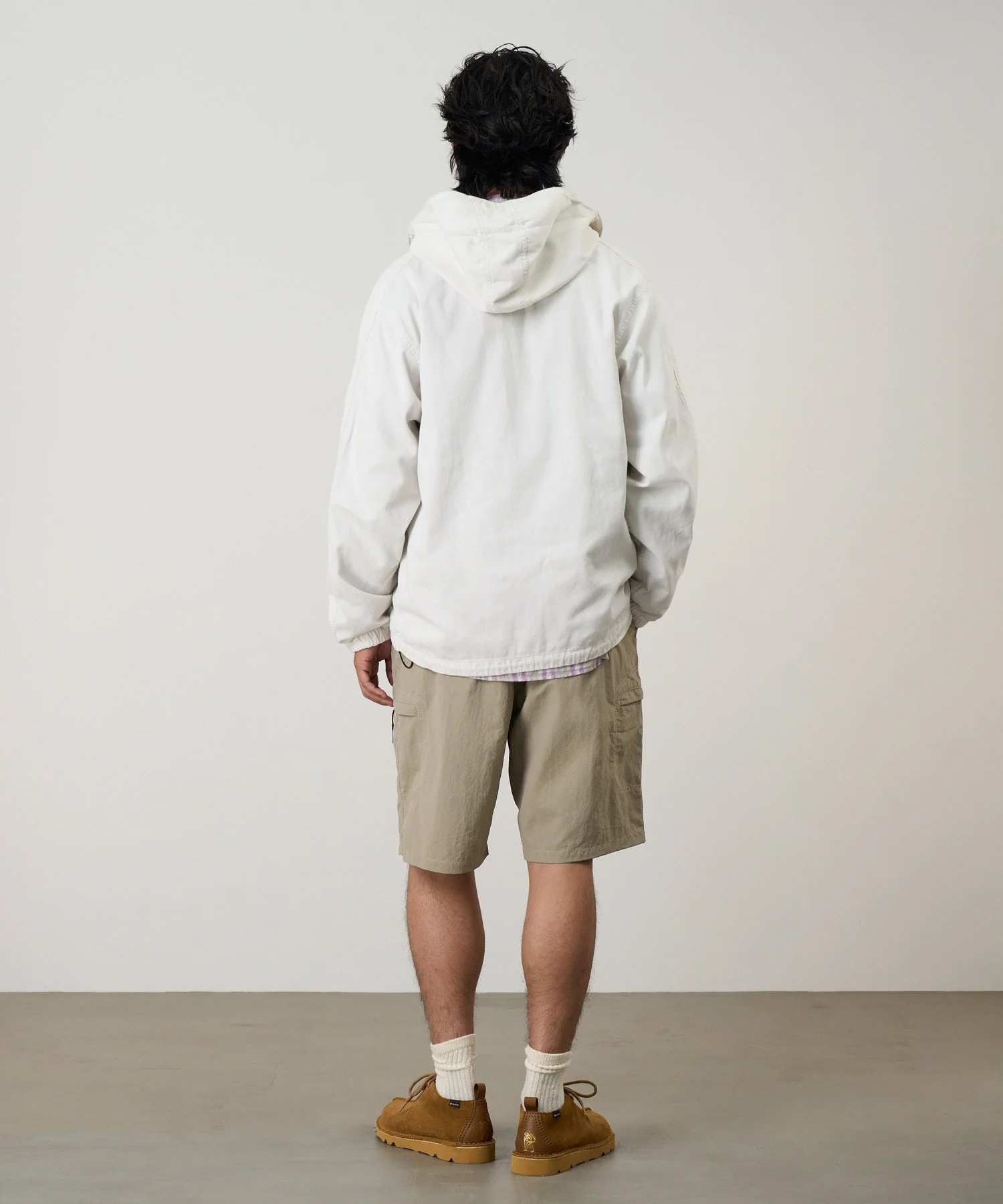 Gramicci Nylon Cliff Shorts (Milk Tea) - Image 5