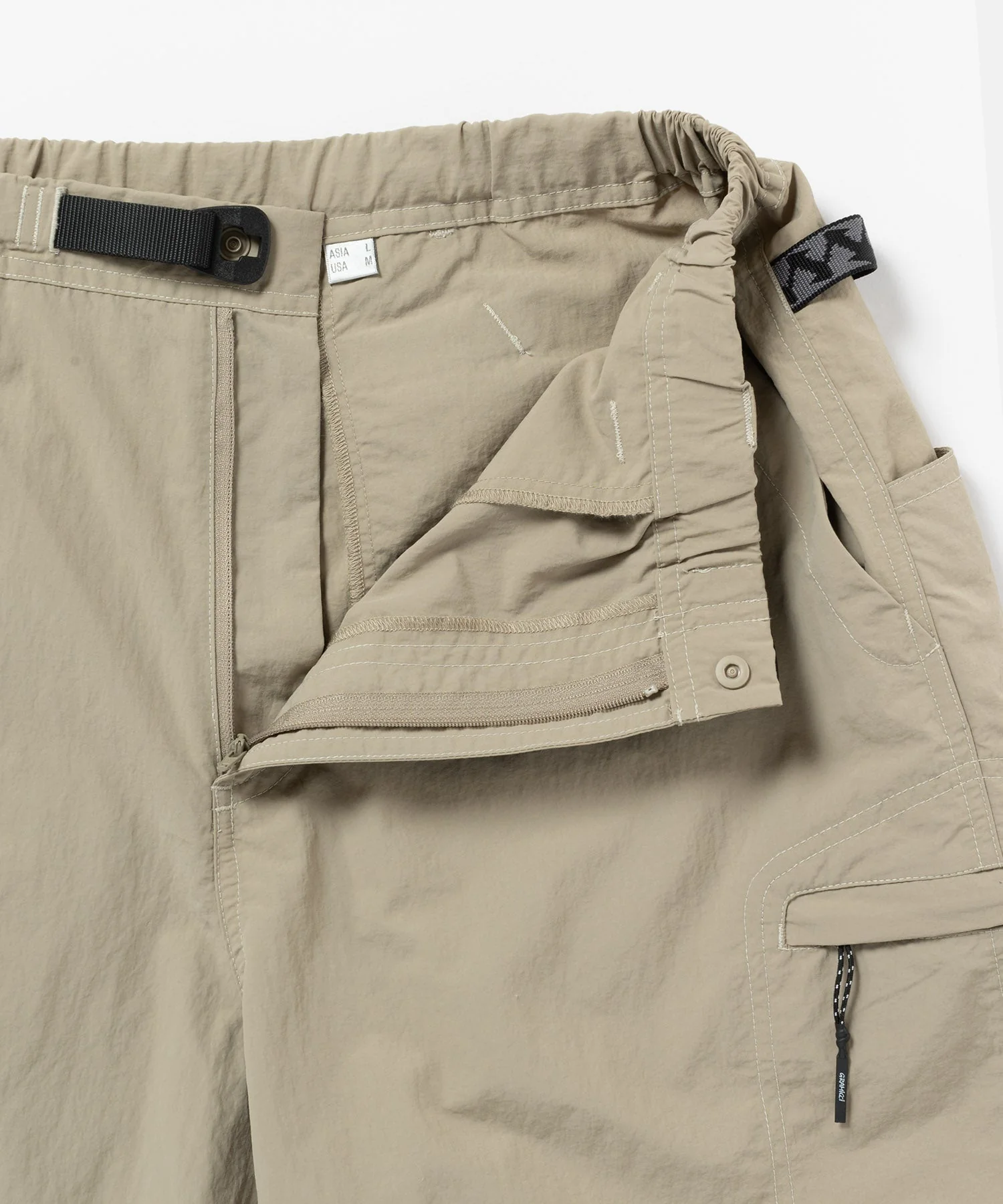 Gramicci Nylon Cliff Shorts (Milk Tea) - Image 9