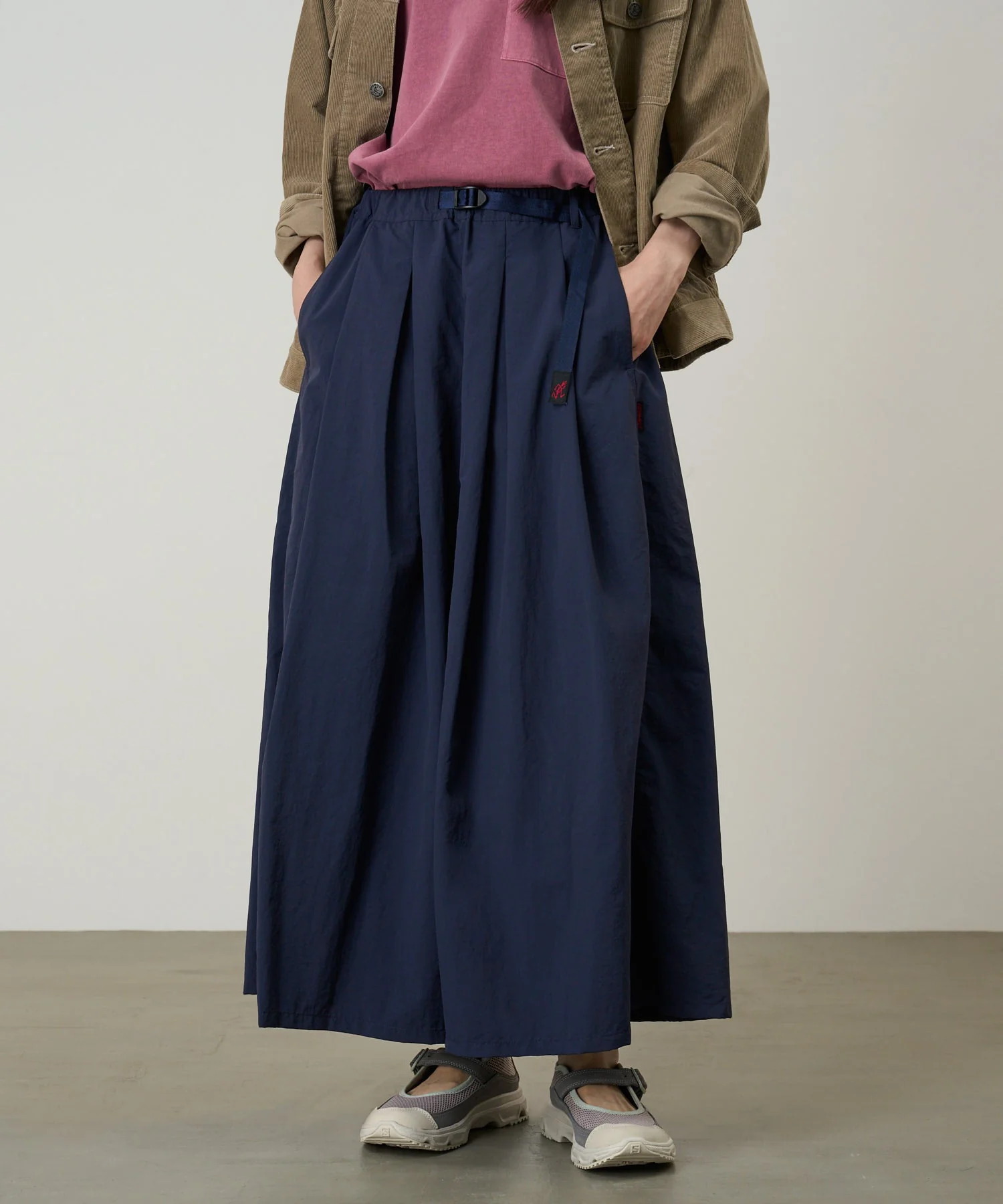 Gramicci Nylon Flare Pants (British Navy) - Image 4
