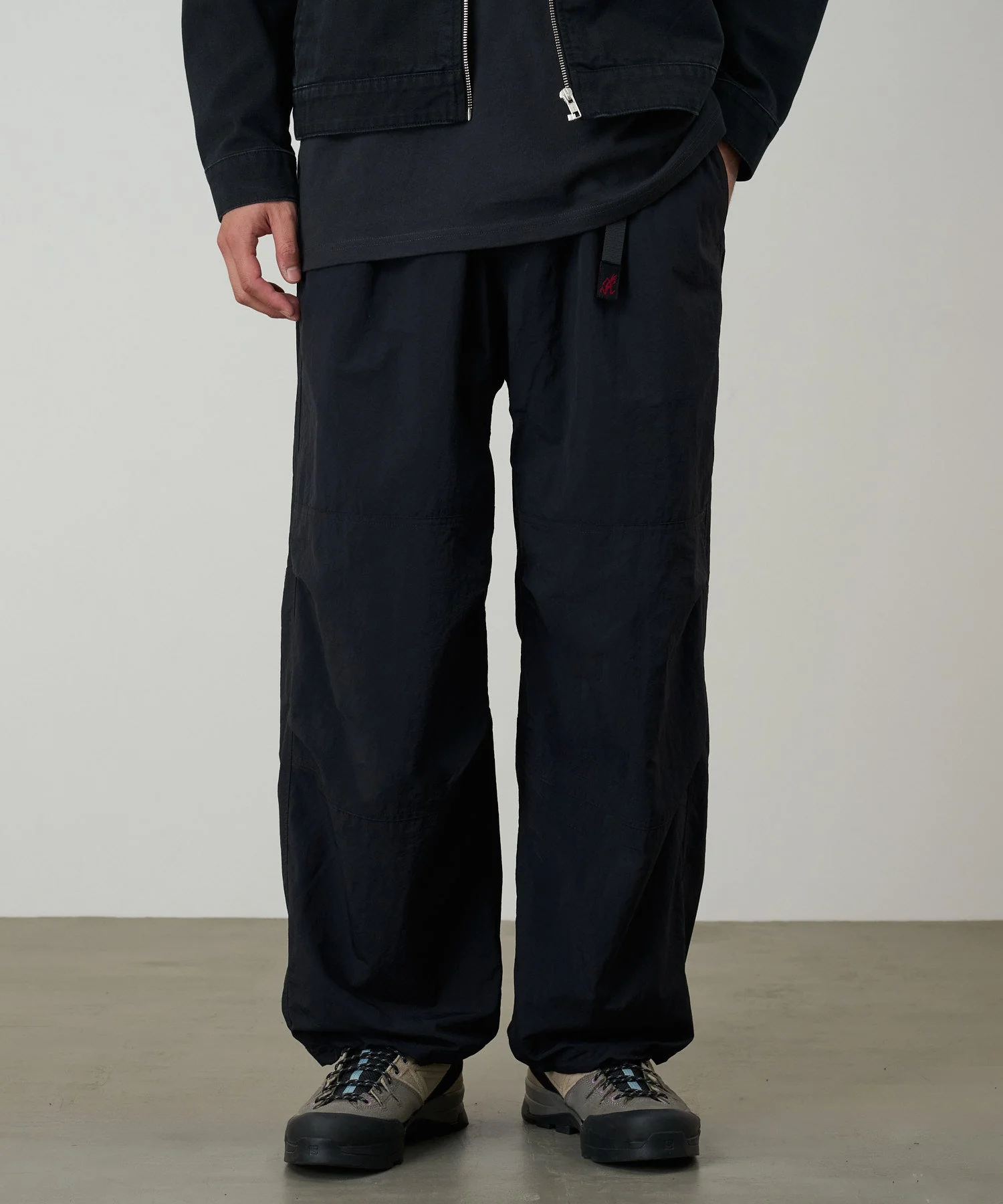 Gramicci Nylon Paneled Trek Pants (Black) - Image 3