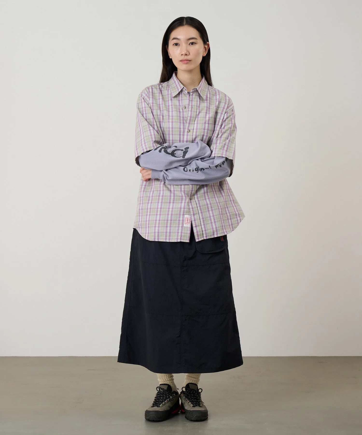 Gramicci Nylon Utility Skirt (Black) - Image 2