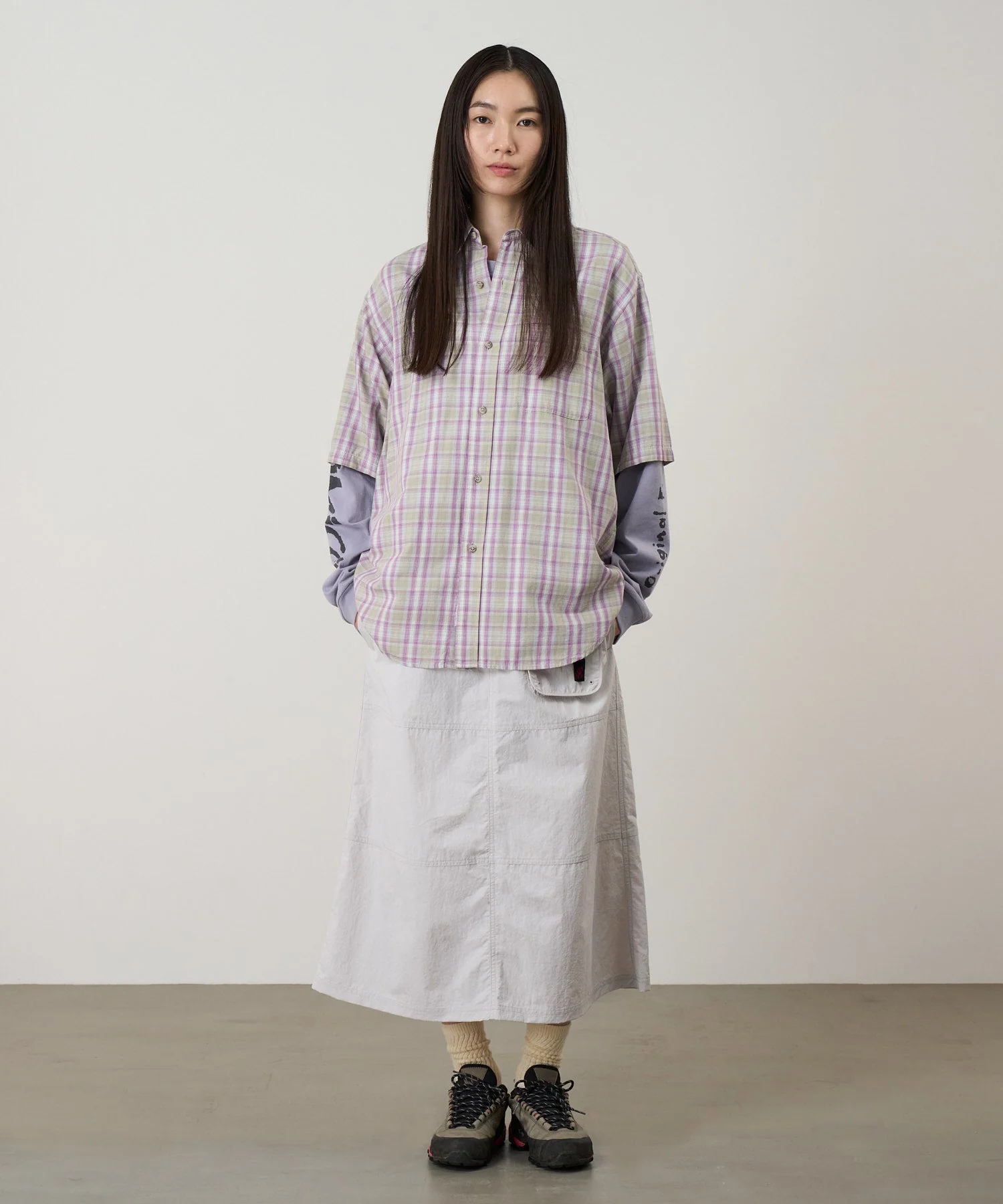 Gramicci Nylon Utility Skirt (Ecru) - Image 3