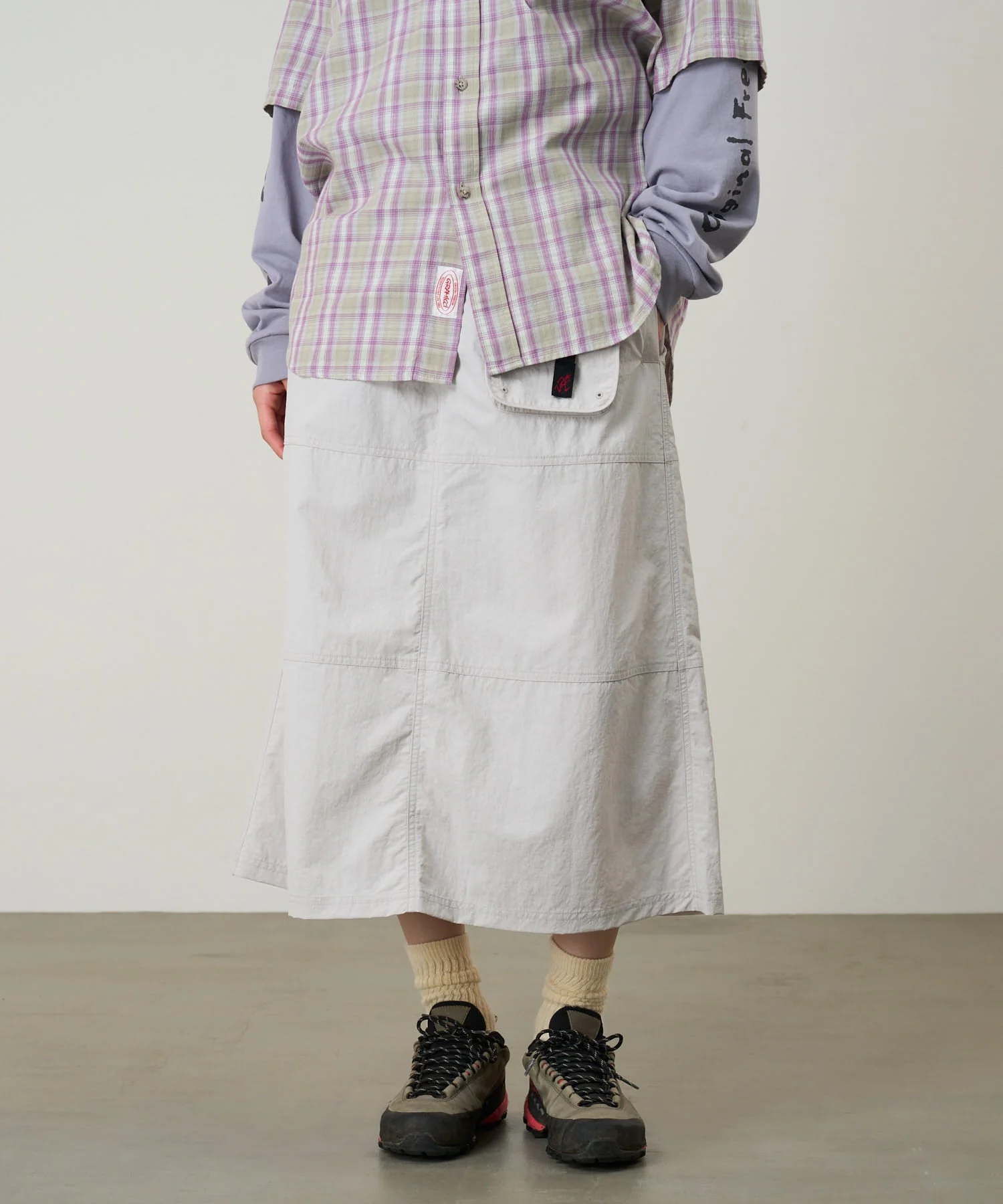 Gramicci Nylon Utility Skirt (Ecru) - Image 6