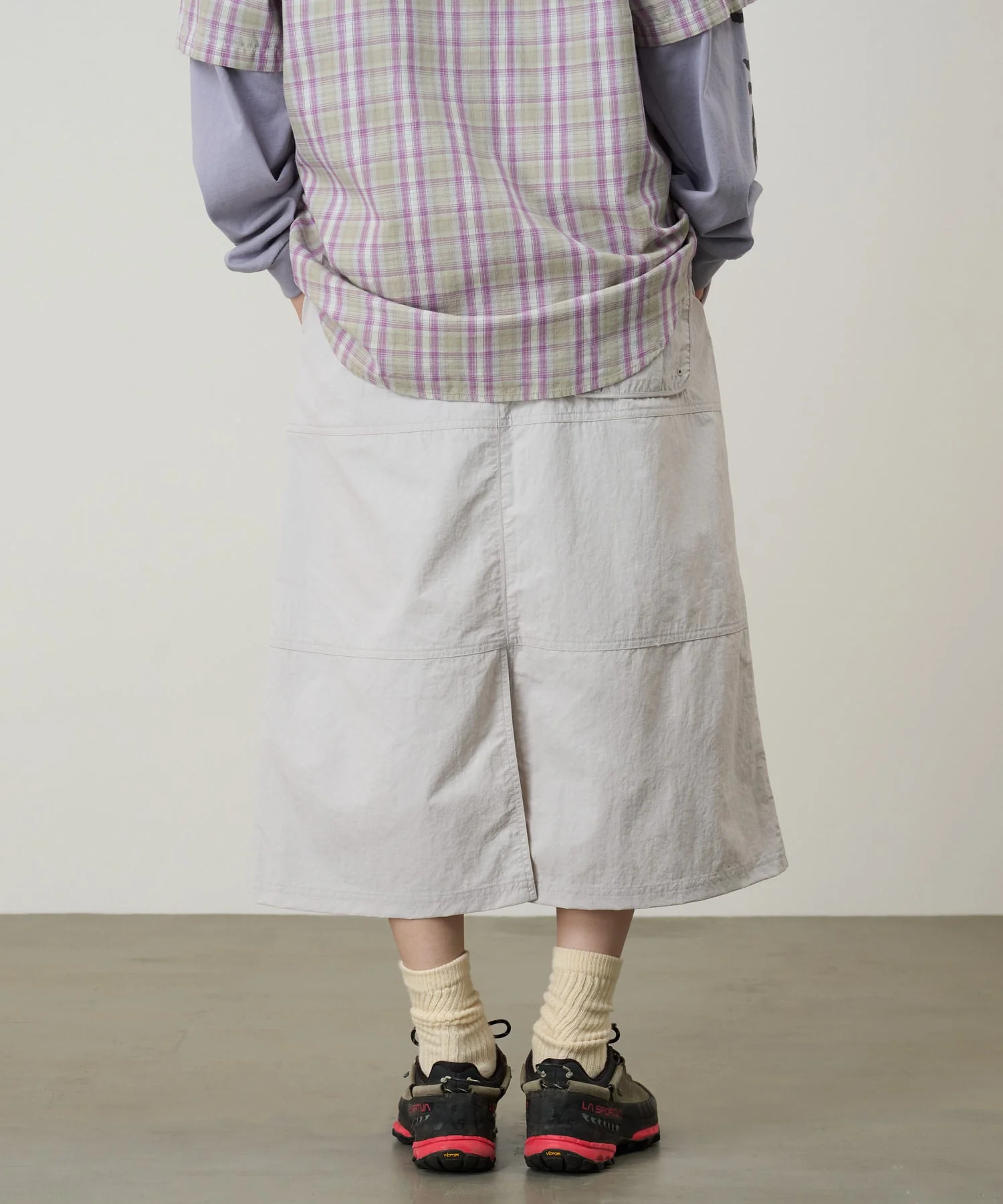 Gramicci Nylon Utility Skirt (Ecru) - Image 7