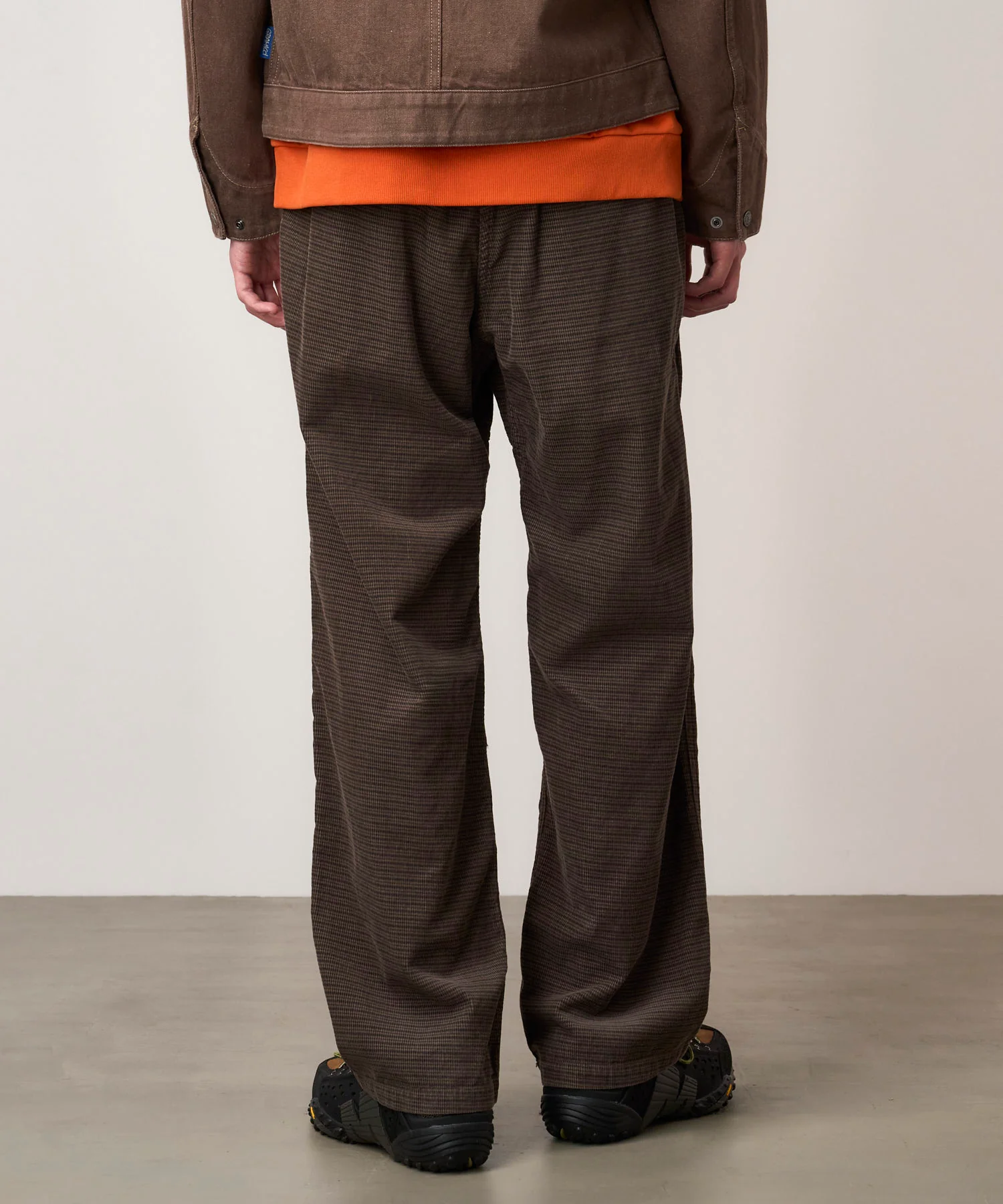 Gramicci O.G. Grid Check Corduroy Jam Pants (Fossil) - Image 7