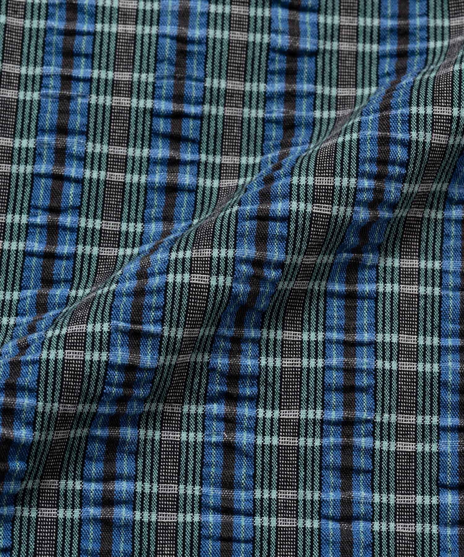Gramicci O.G. Seersucker G-Shorts (Multi Stripe Plaid) - Image 11