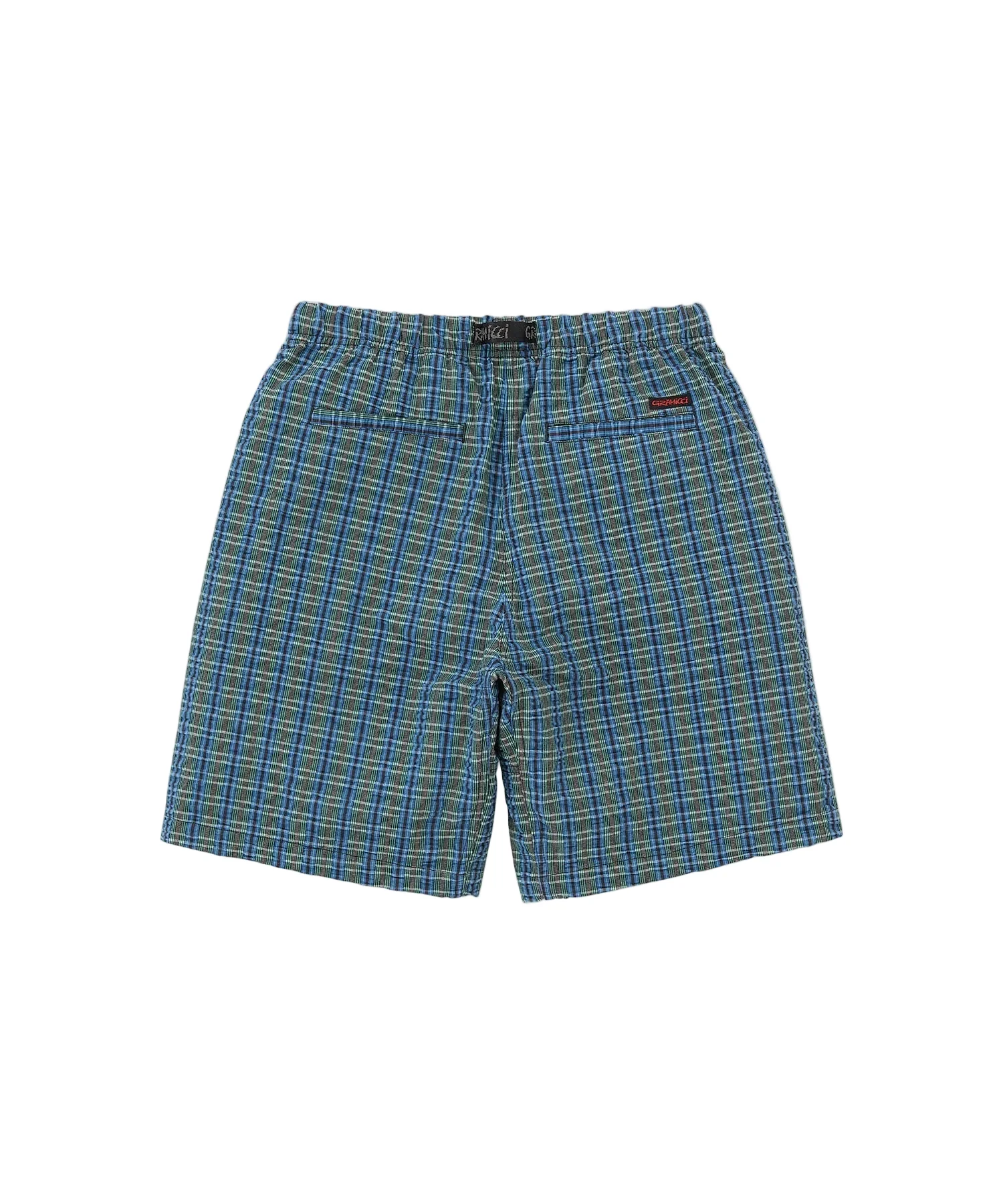 Gramicci O.G. Seersucker G-Shorts (Multi Stripe Plaid) - Image 2