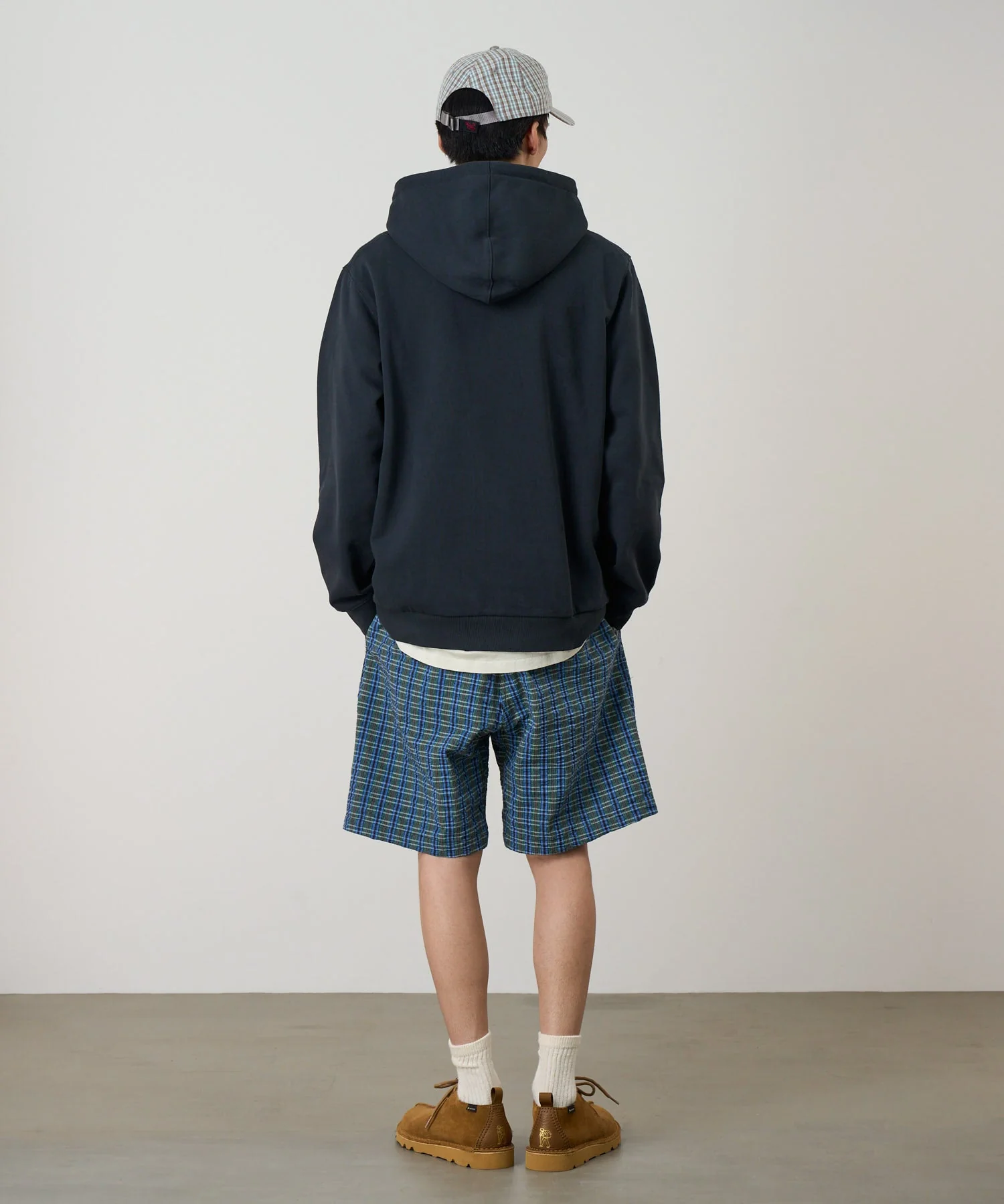 Gramicci O.G. Seersucker G-Shorts (Multi Stripe Plaid) - Image 5