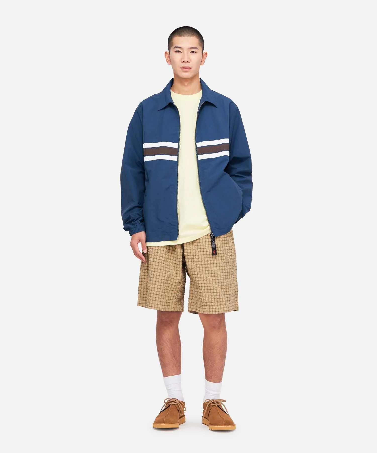 Gramicci O.G. Seersucker Lagoon Shorts (Gravel) - Image 2