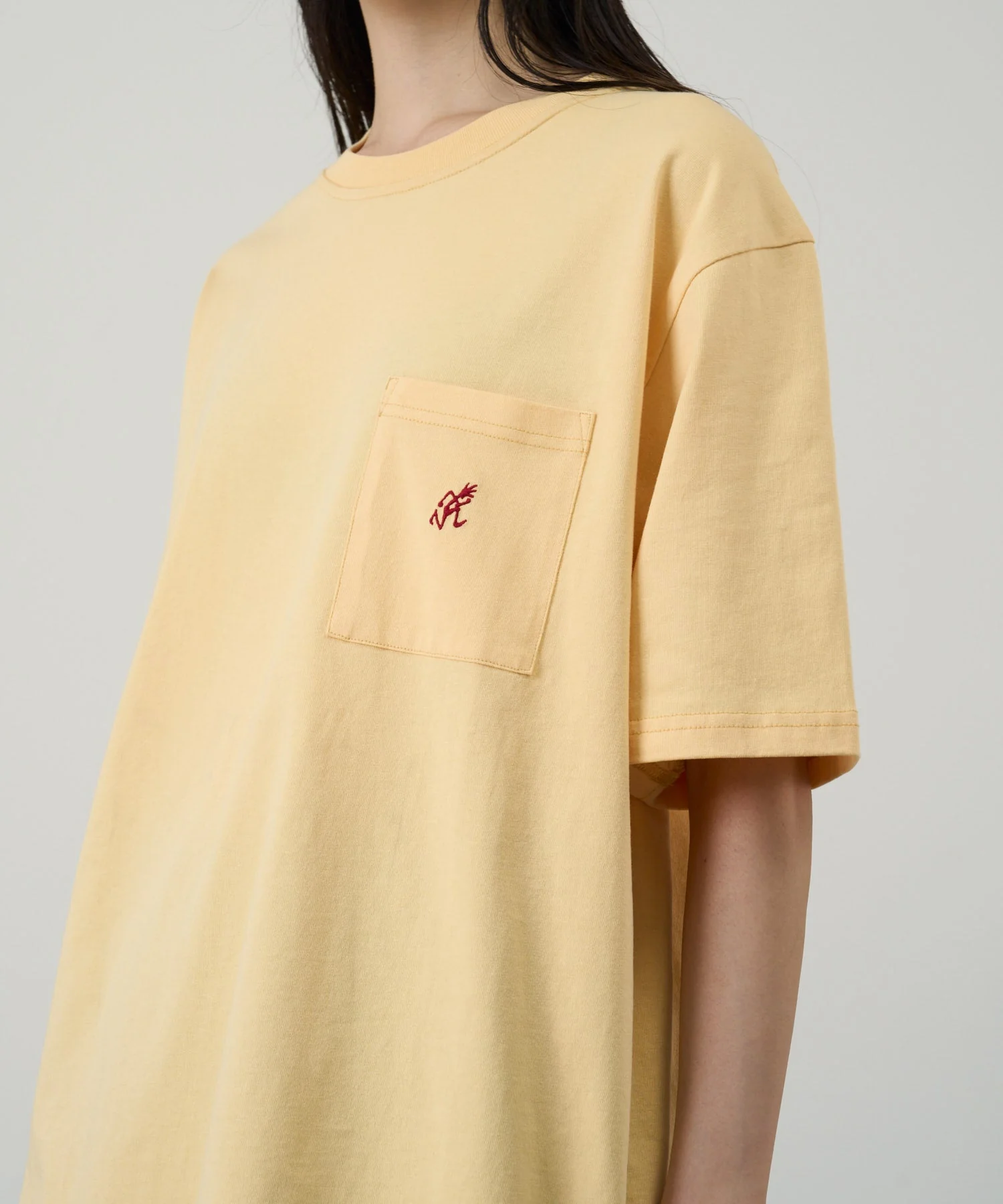 Gramicci One Point Tee (Mango) - Image 4