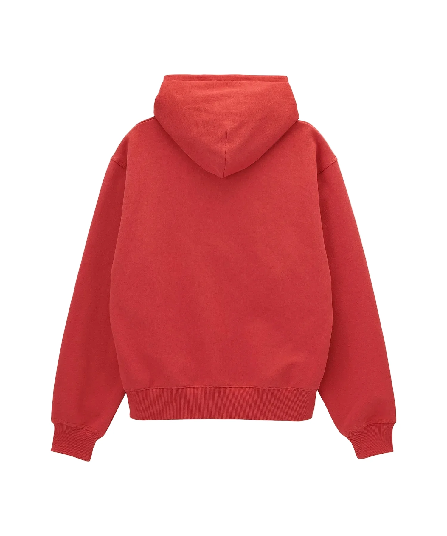 Gramicci One Point Zip Hooded Sweatshirt (Crimson Red) - Image 2