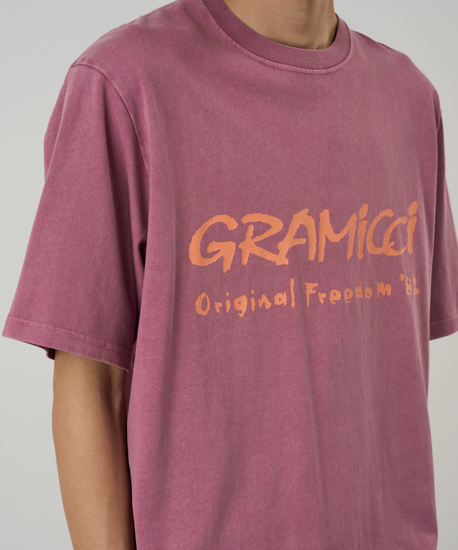Gramicci Pigment Dyed Freedom Tee (Red Pigment) - Image 3