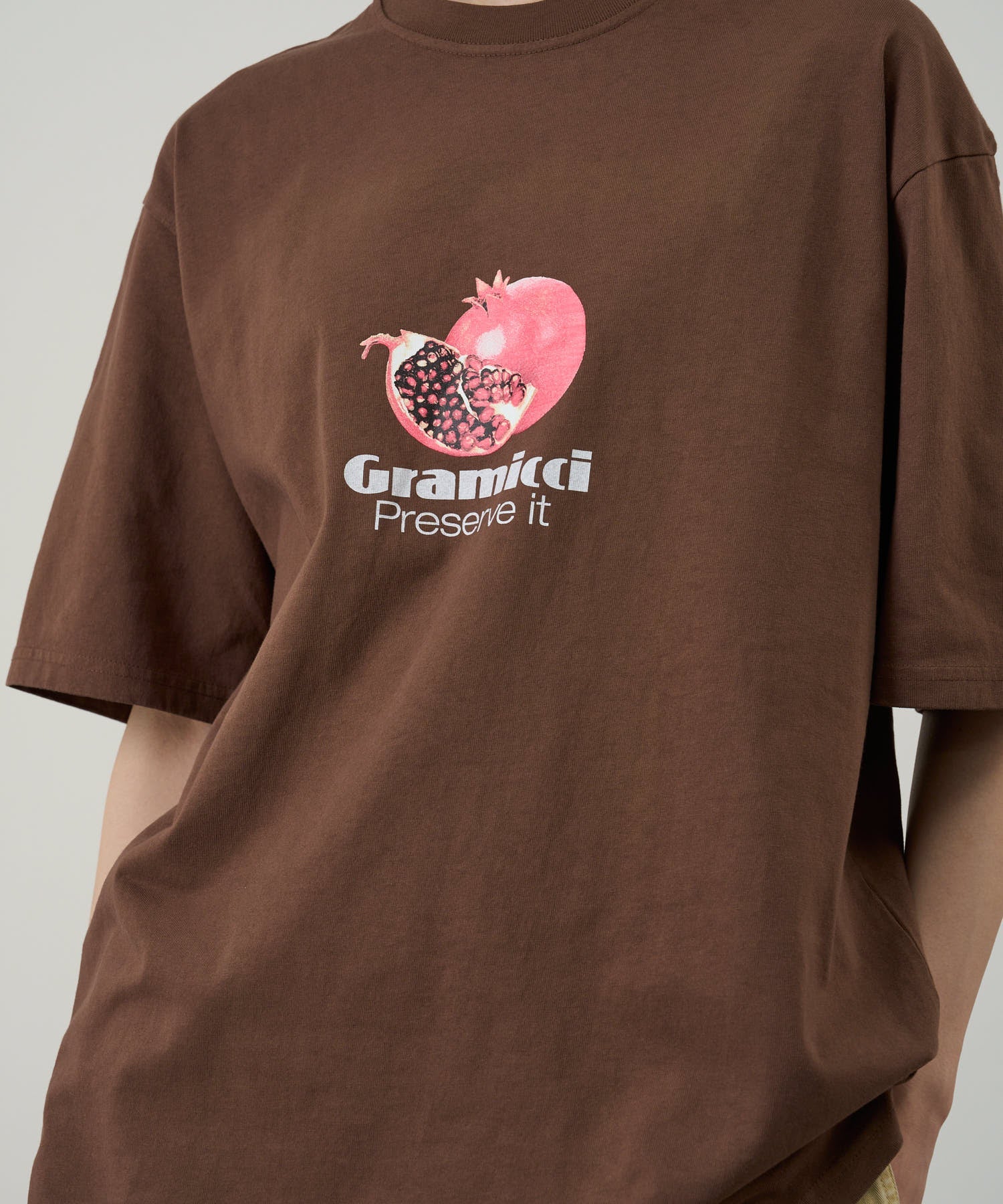 Gramicci Pomegranate Tee (Brown) - Image 3