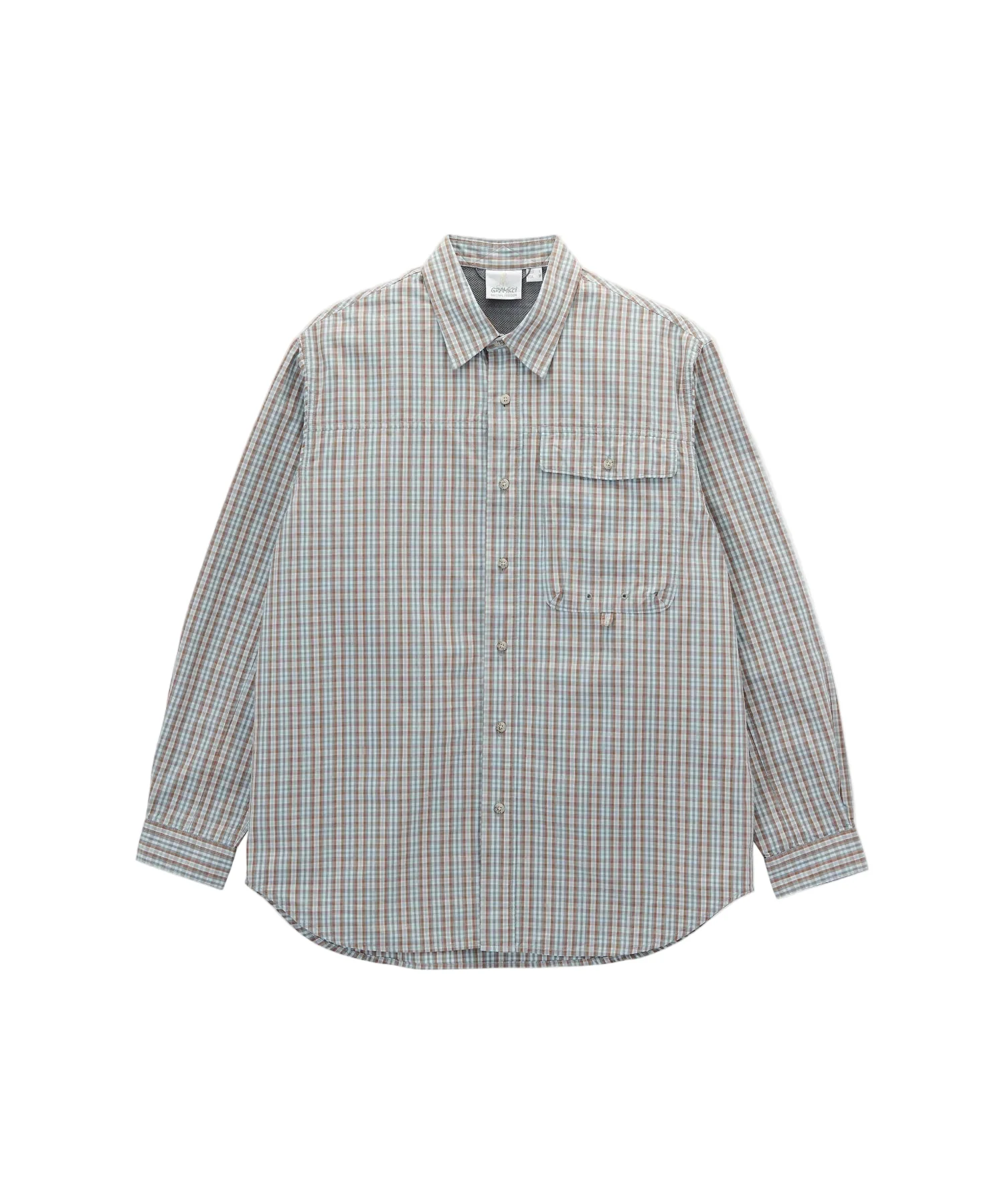 Gramicci Poplin Millwood Shirt (Brown)