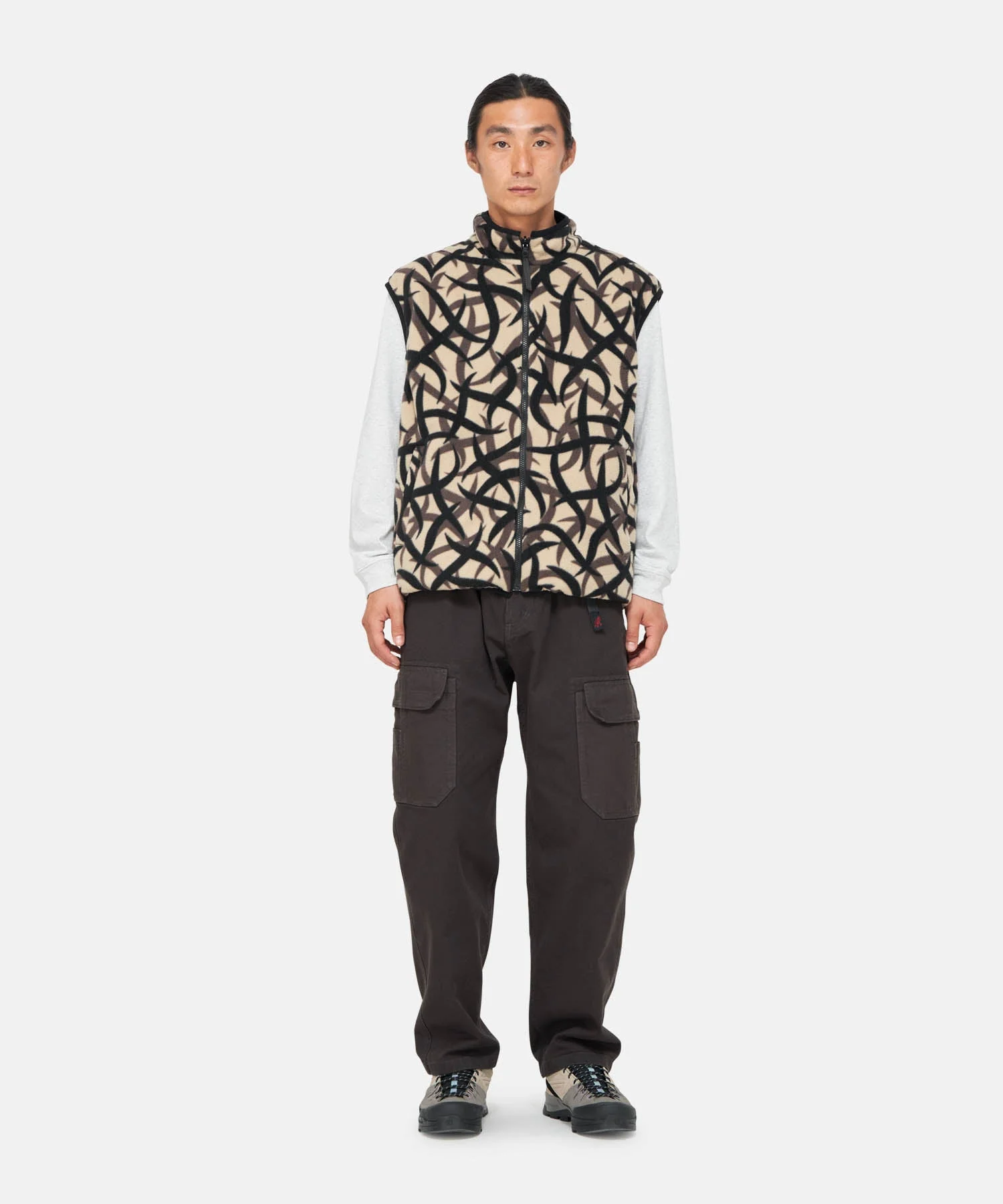 Gramicci Reversible Fleece Vest (Tribal Terra) - Image 3