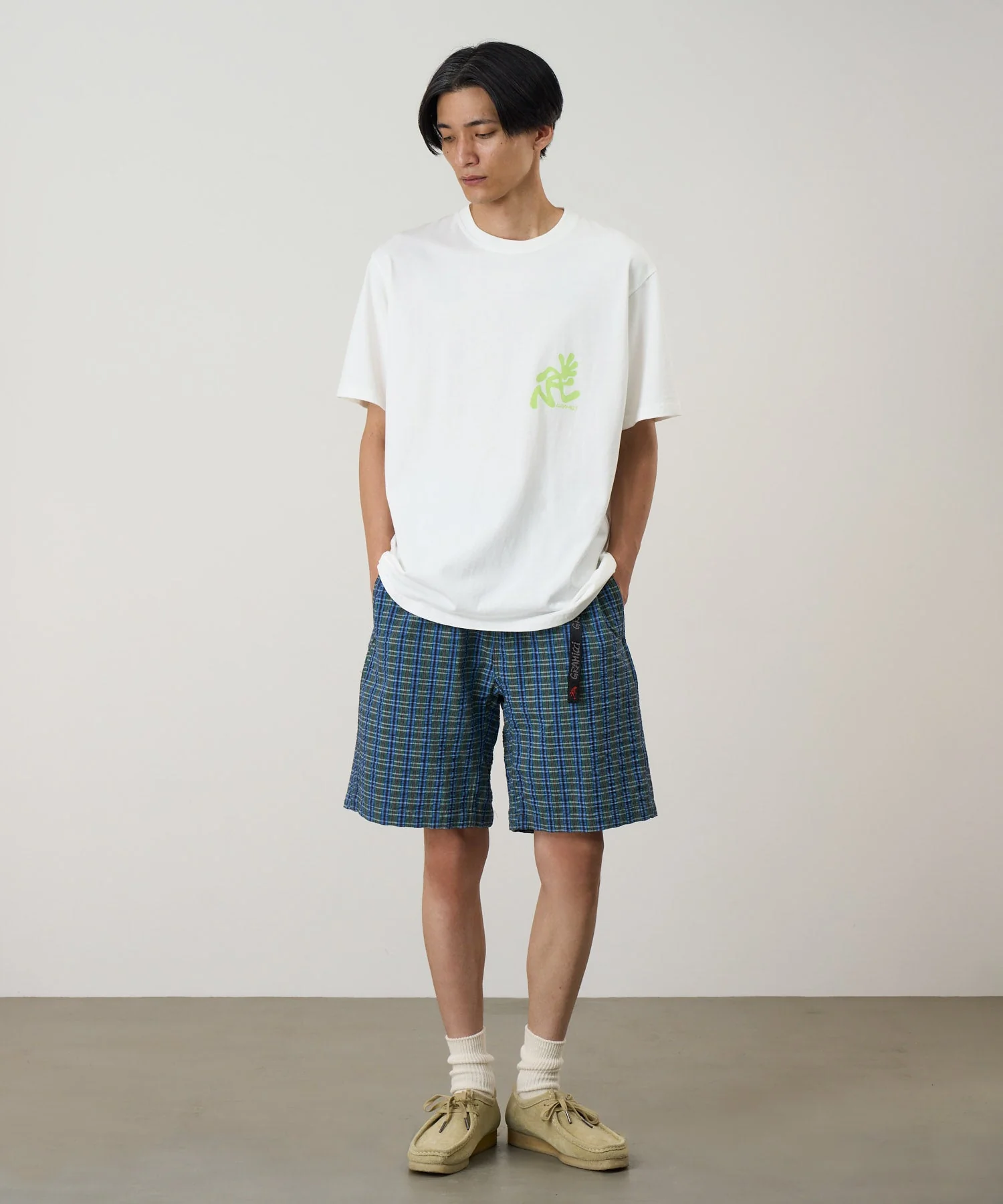 Gramicci Running Man Tee (White) - Image 2