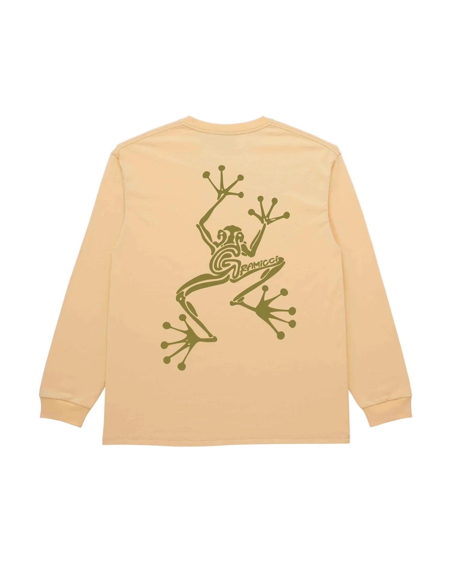 Gramicci Sticky Hands Long Sleeve Tee (Mango)