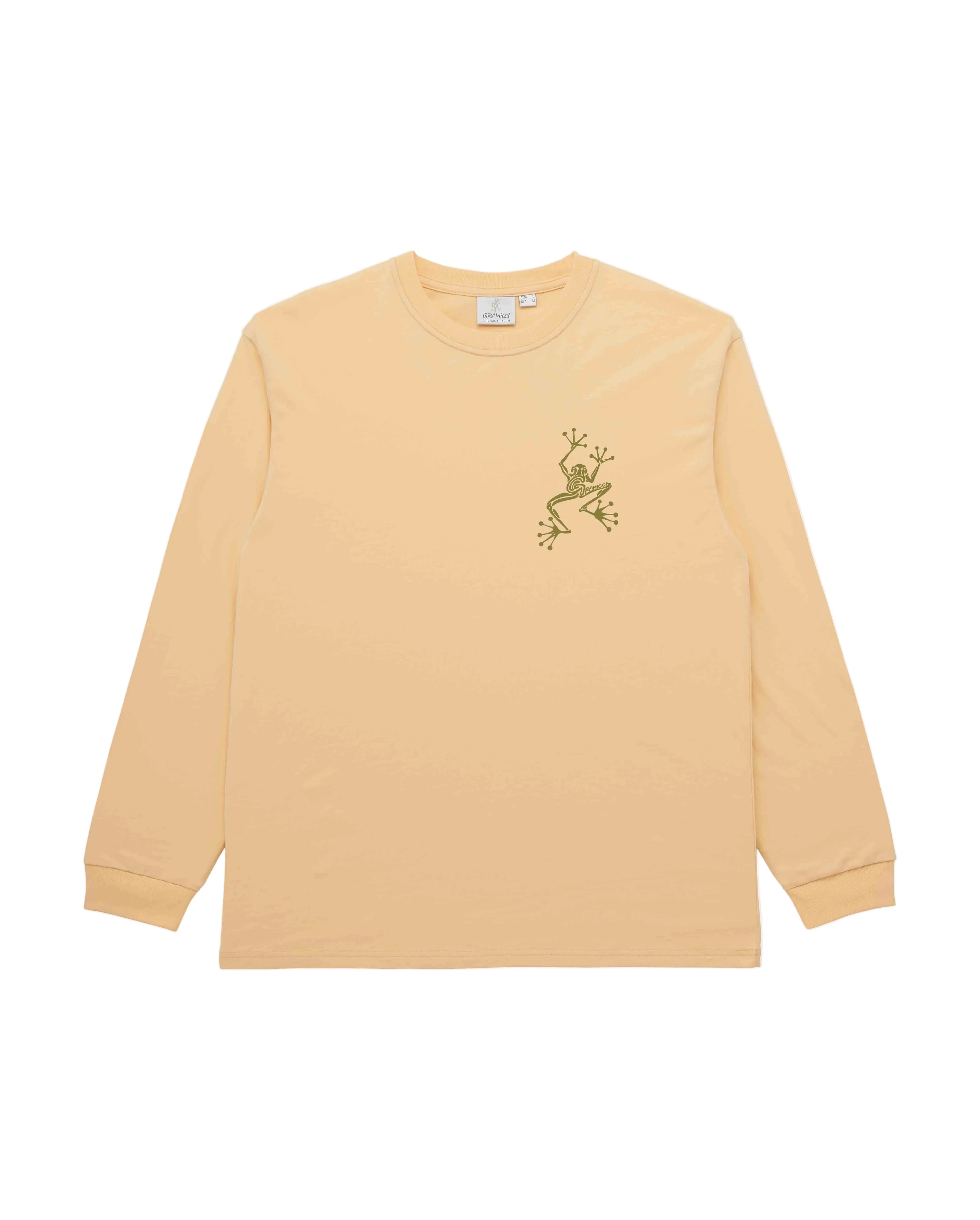 Gramicci Sticky Hands Long Sleeve Tee (Mango) - Image 2