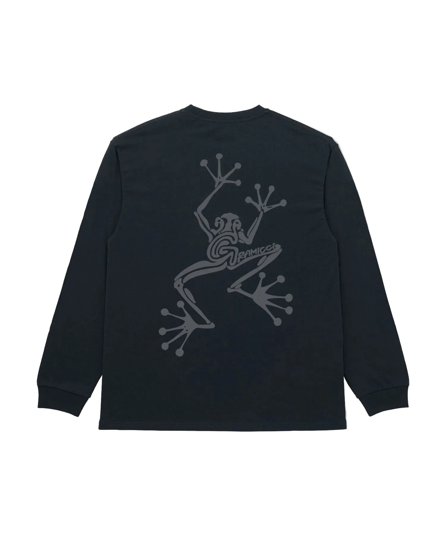 Gramicci Sticky Hands Long Sleeve Tee (Vintage Black)