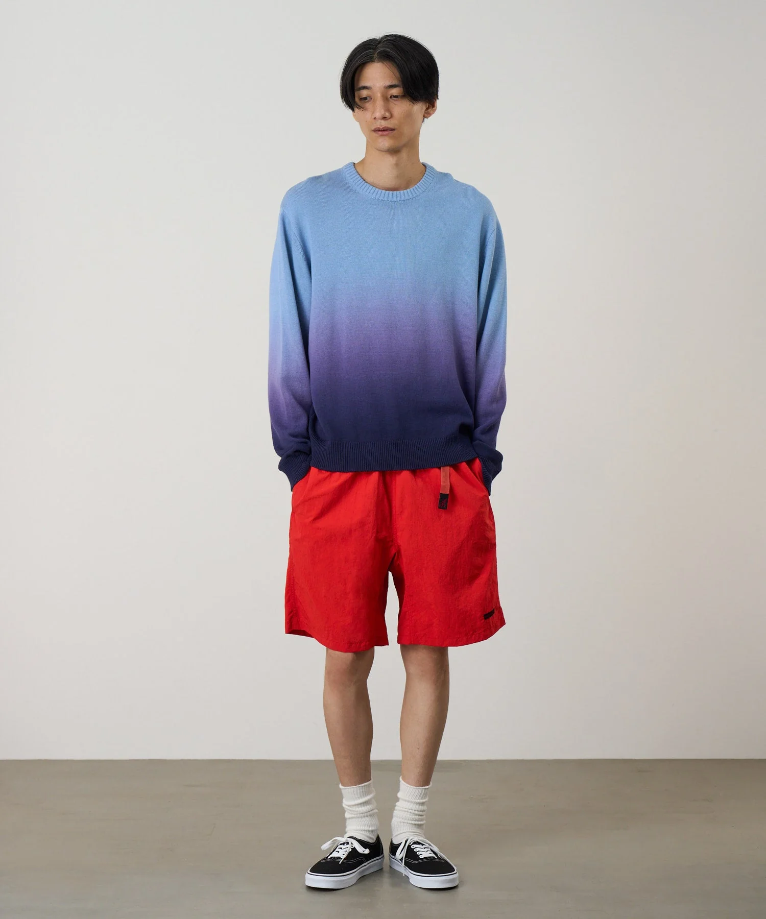 Gramicci Sun Fade Sweater (Night Purple) - Image 3
