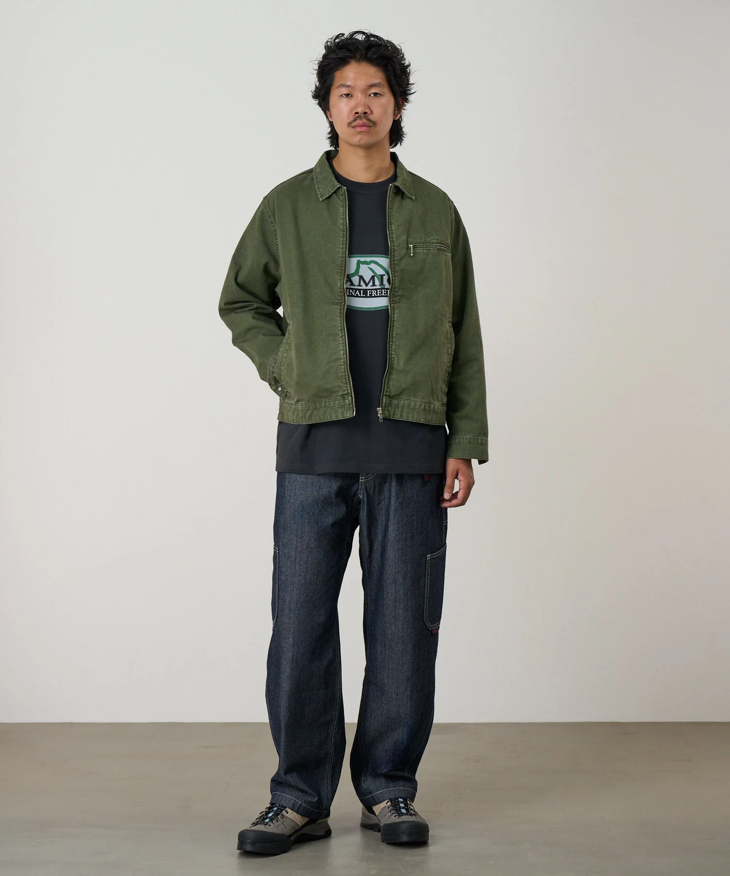 Gramicci Taos Canvas Jacket (Moss) - Image 3