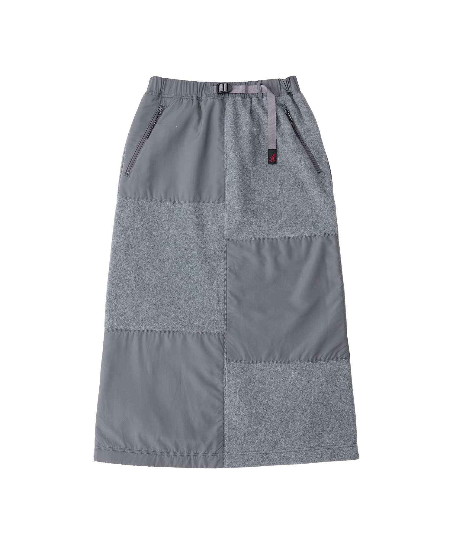 Gramicci Thermal Fleece Patch Skirt (Heather Grey)