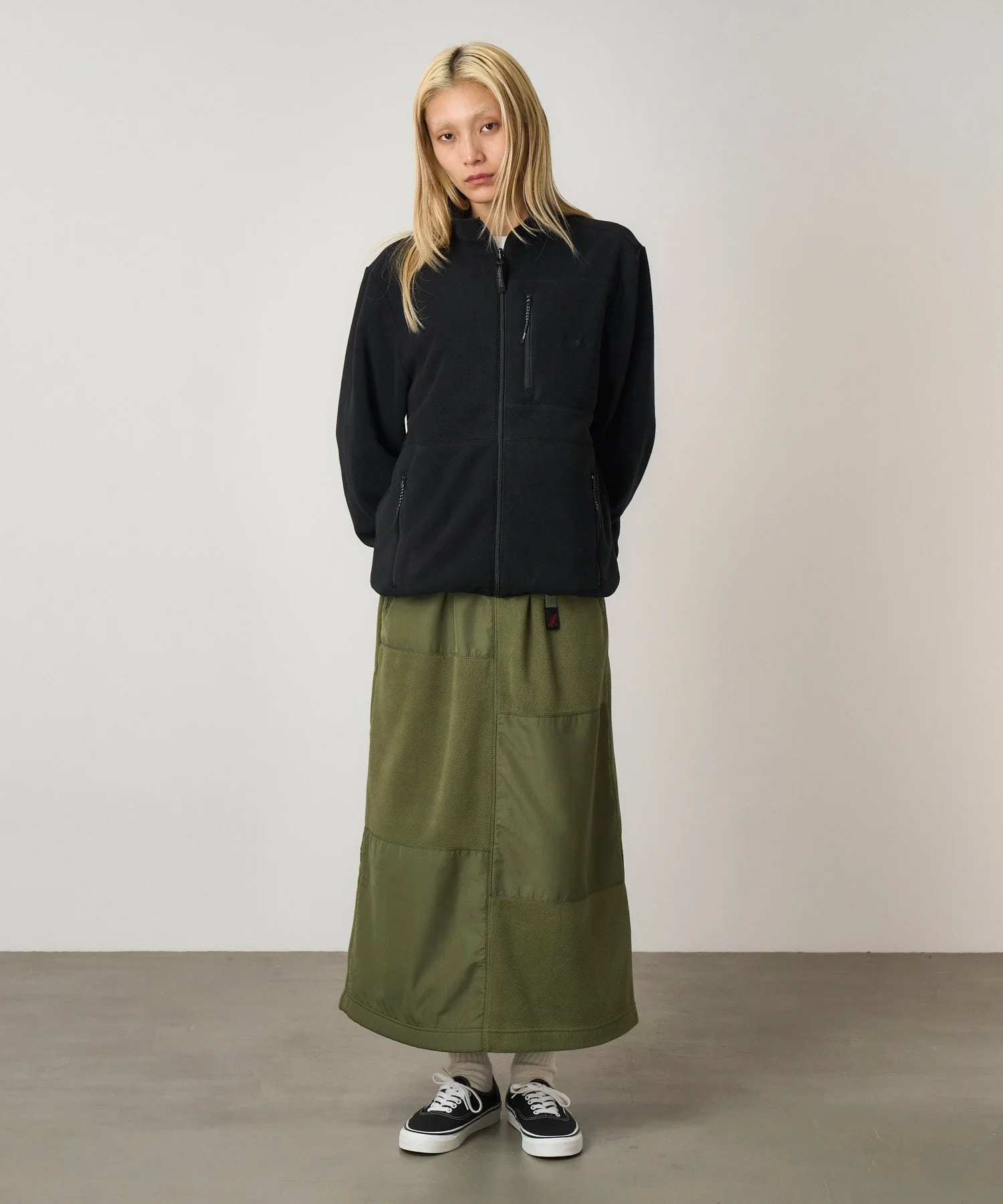 Gramicci Thermal Fleece Patch Skirt (Olive) - Image 3