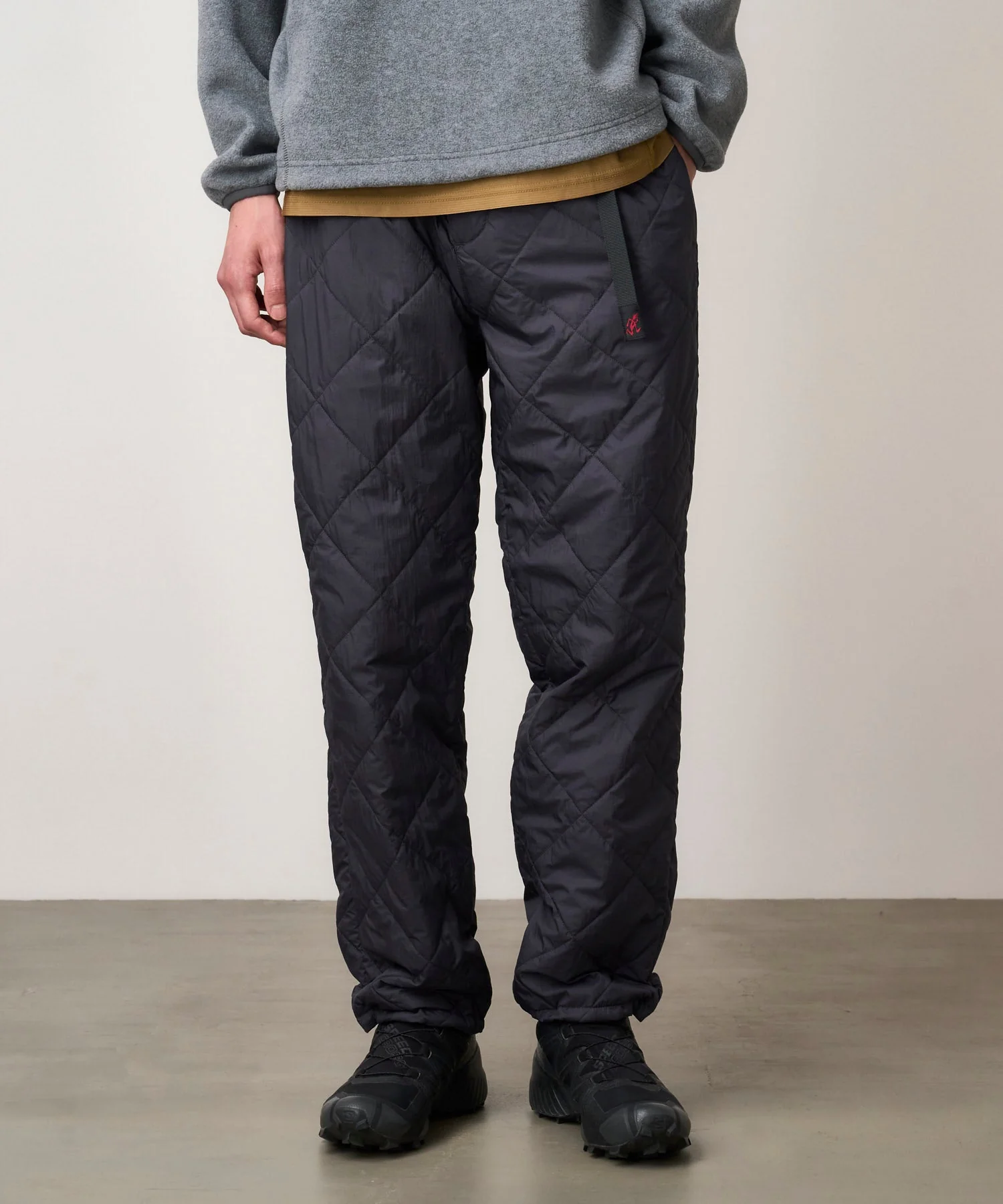 Gramicci Thermal Insulation Quilted Pants (Black) - Image 7