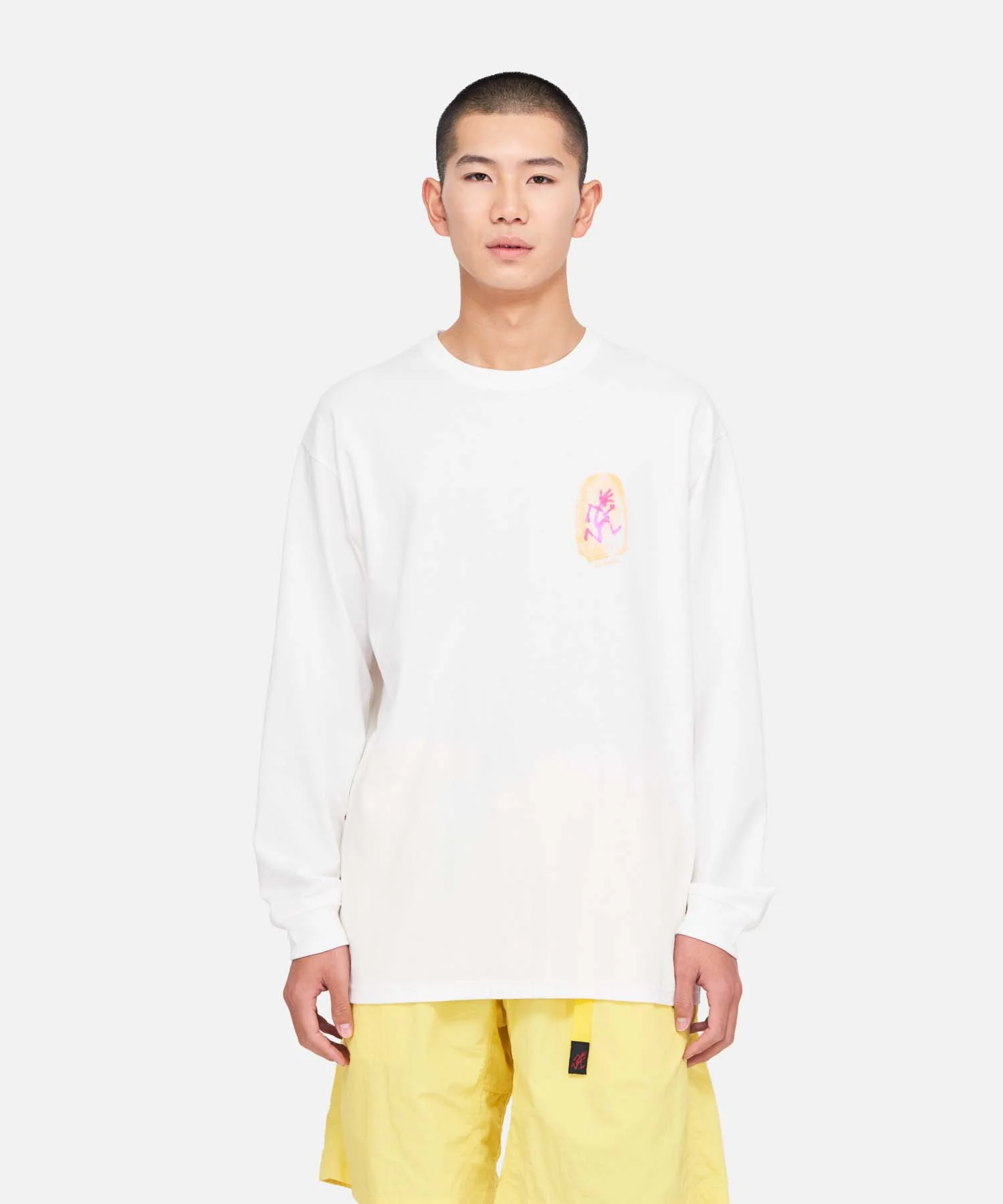 Gramicci Thumbprint L/S Tee (Vintage Black) - Image 6