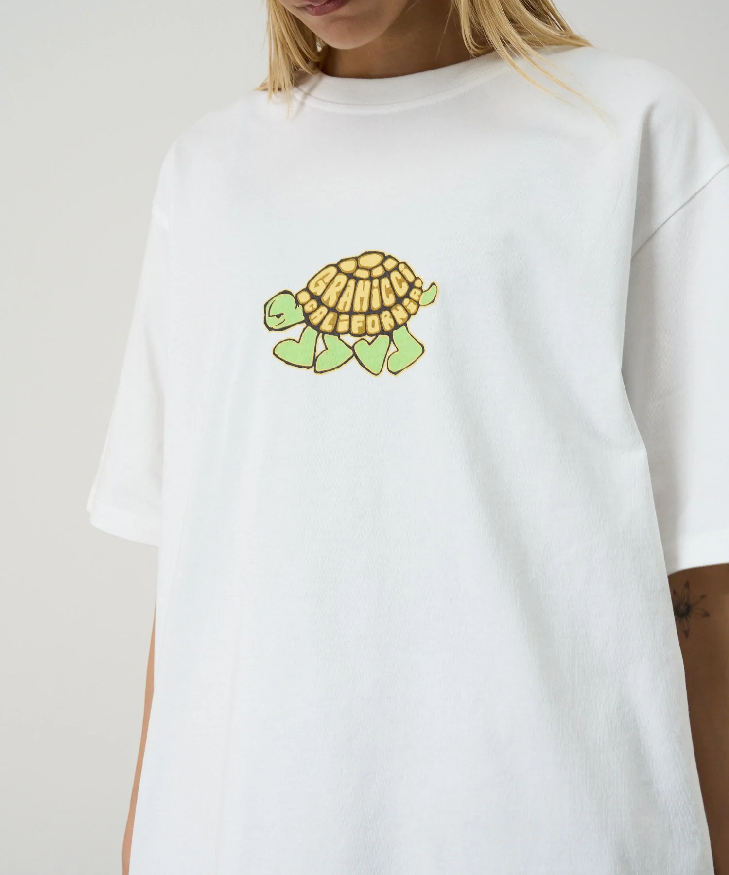 Gramicci Turtle Tee (White) - Image 5
