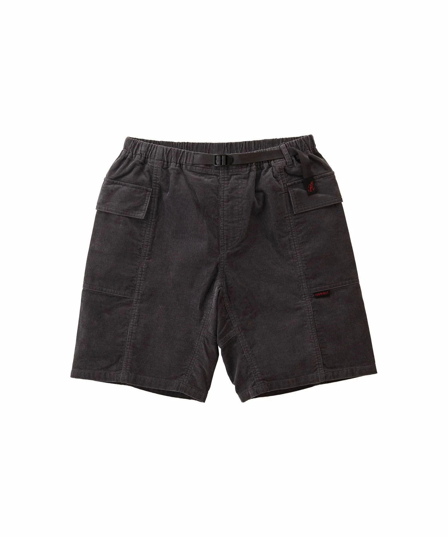 Gramicci Women's Corduroy Utility Shorts (Charcoal)