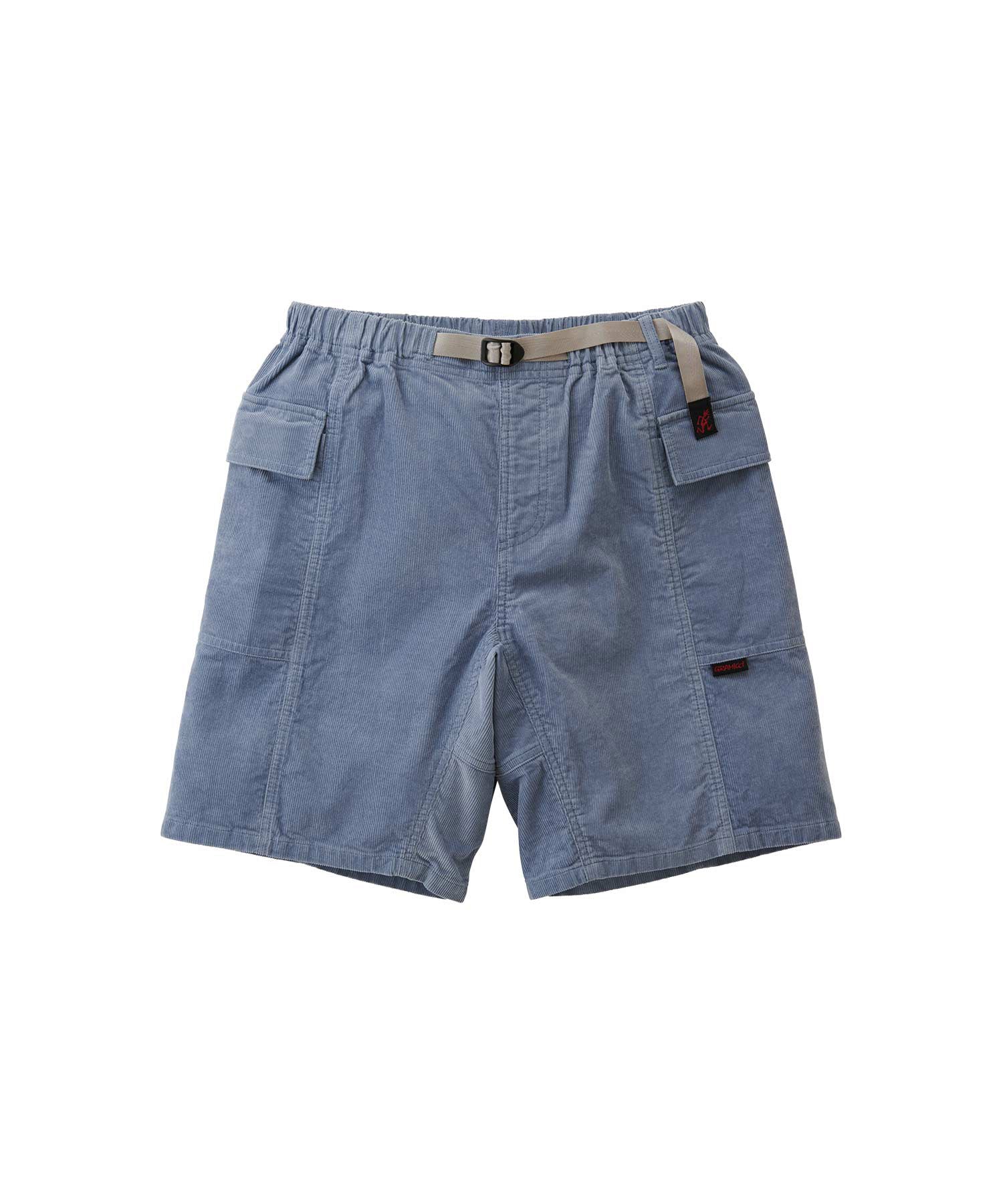 Gramicci Women's Corduroy Utility Shorts (Smoky Blue)