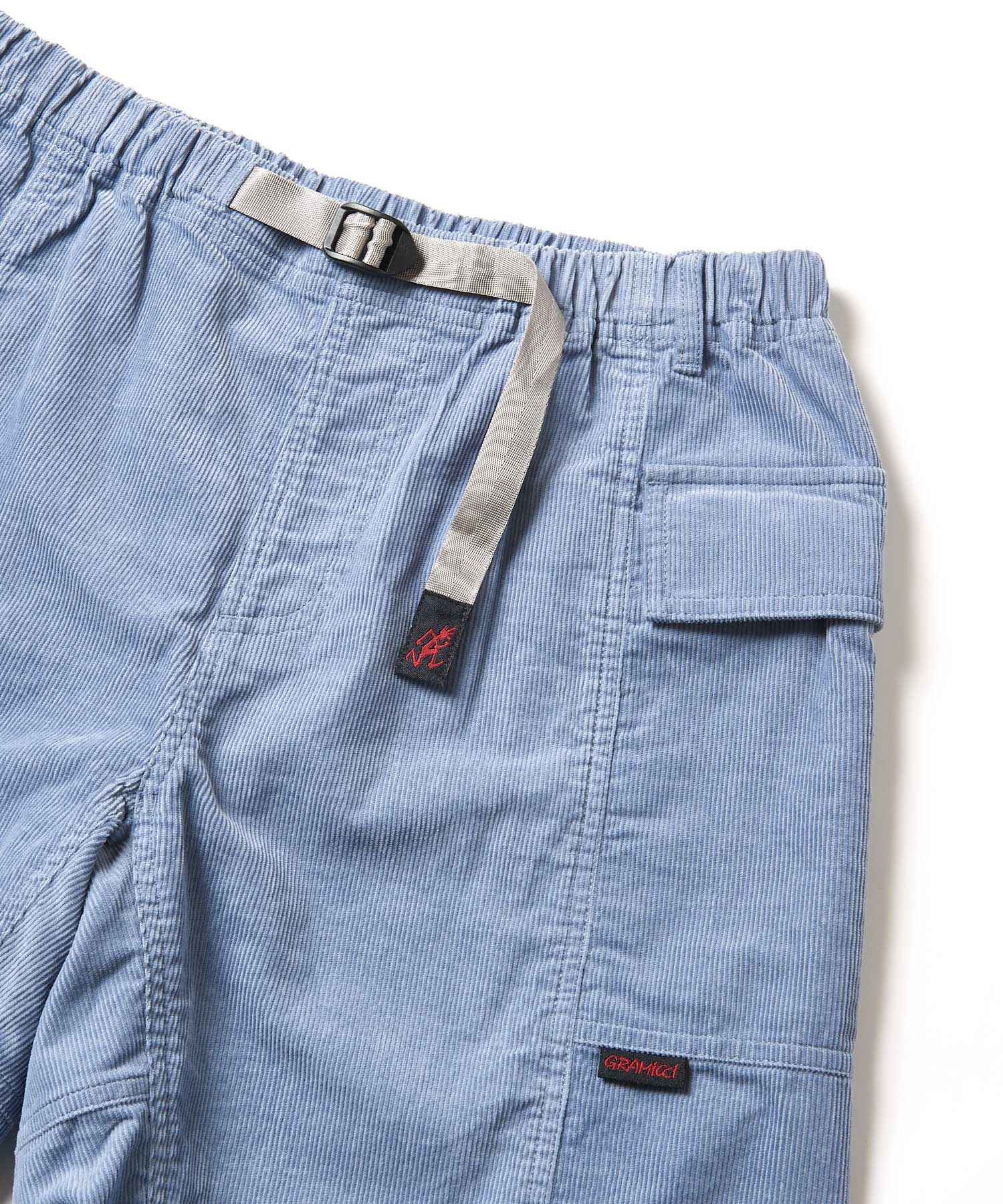 Gramicci Women's Corduroy Utility Shorts (Smoky Blue) - Image 8