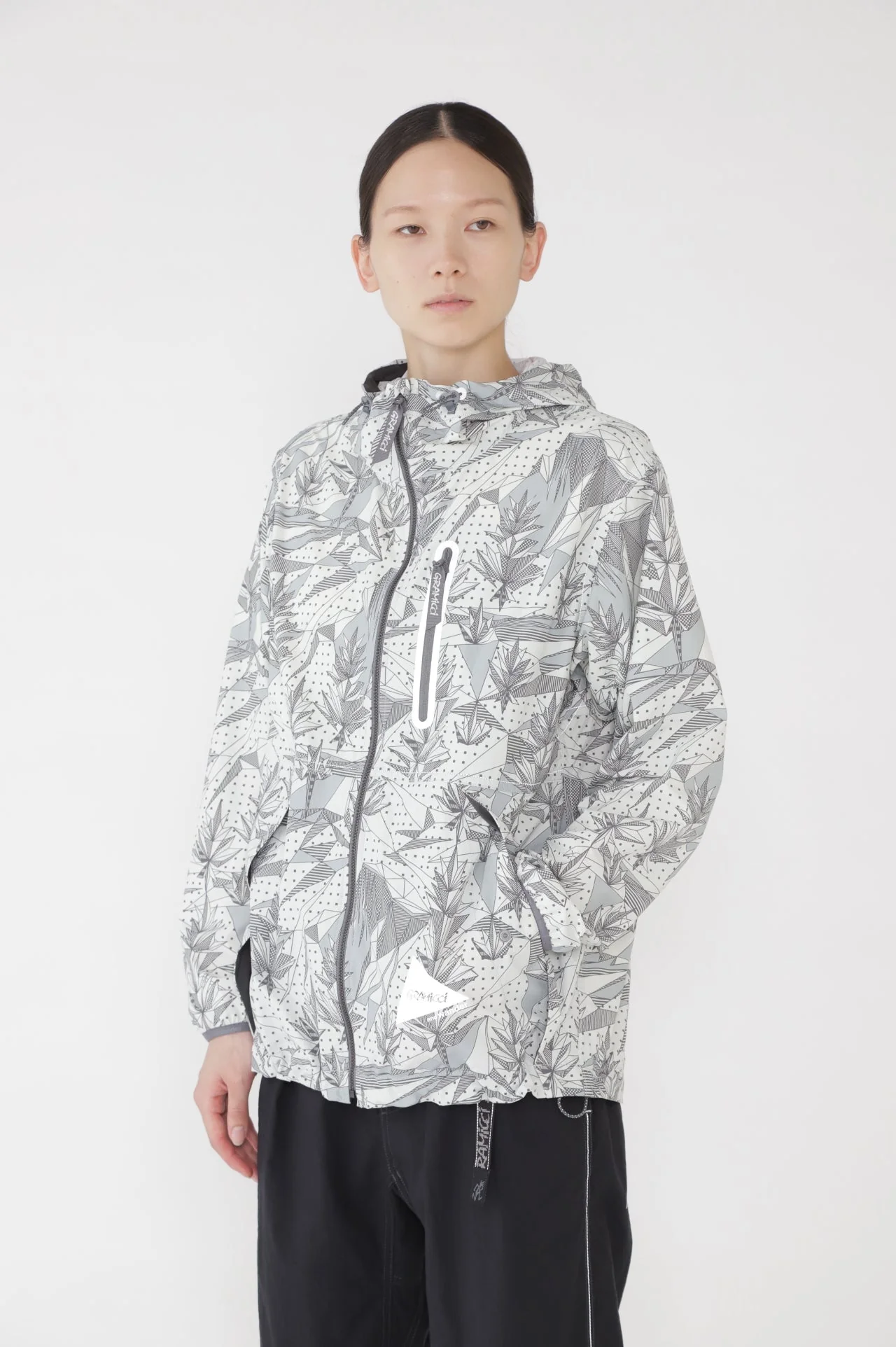 Gramicci x and wander Brushed Nylon Jacket (Yosemite Grey) - Image 5
