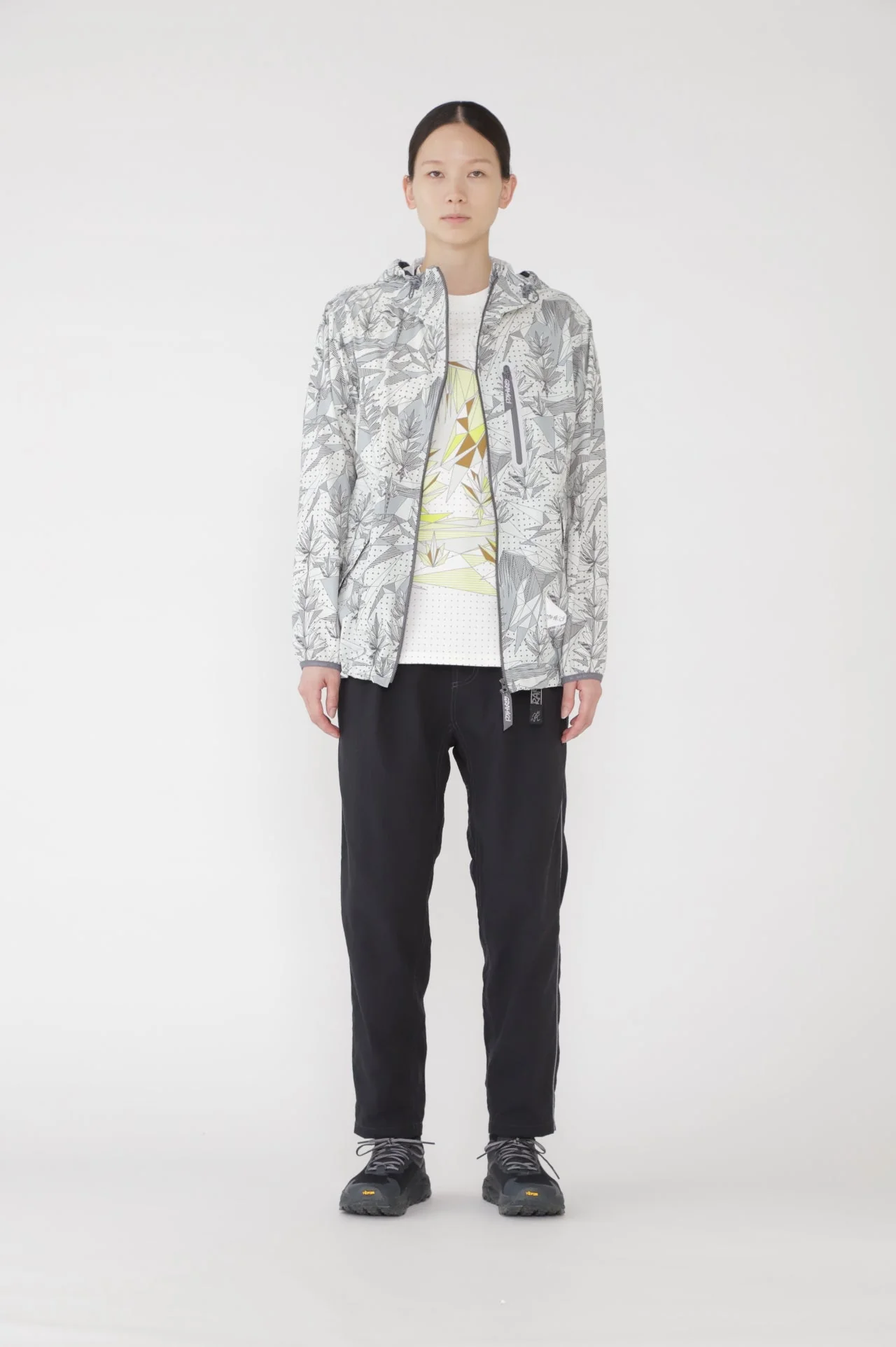 Gramicci x and wander Brushed Nylon Jacket (Yosemite Grey) - Image 6