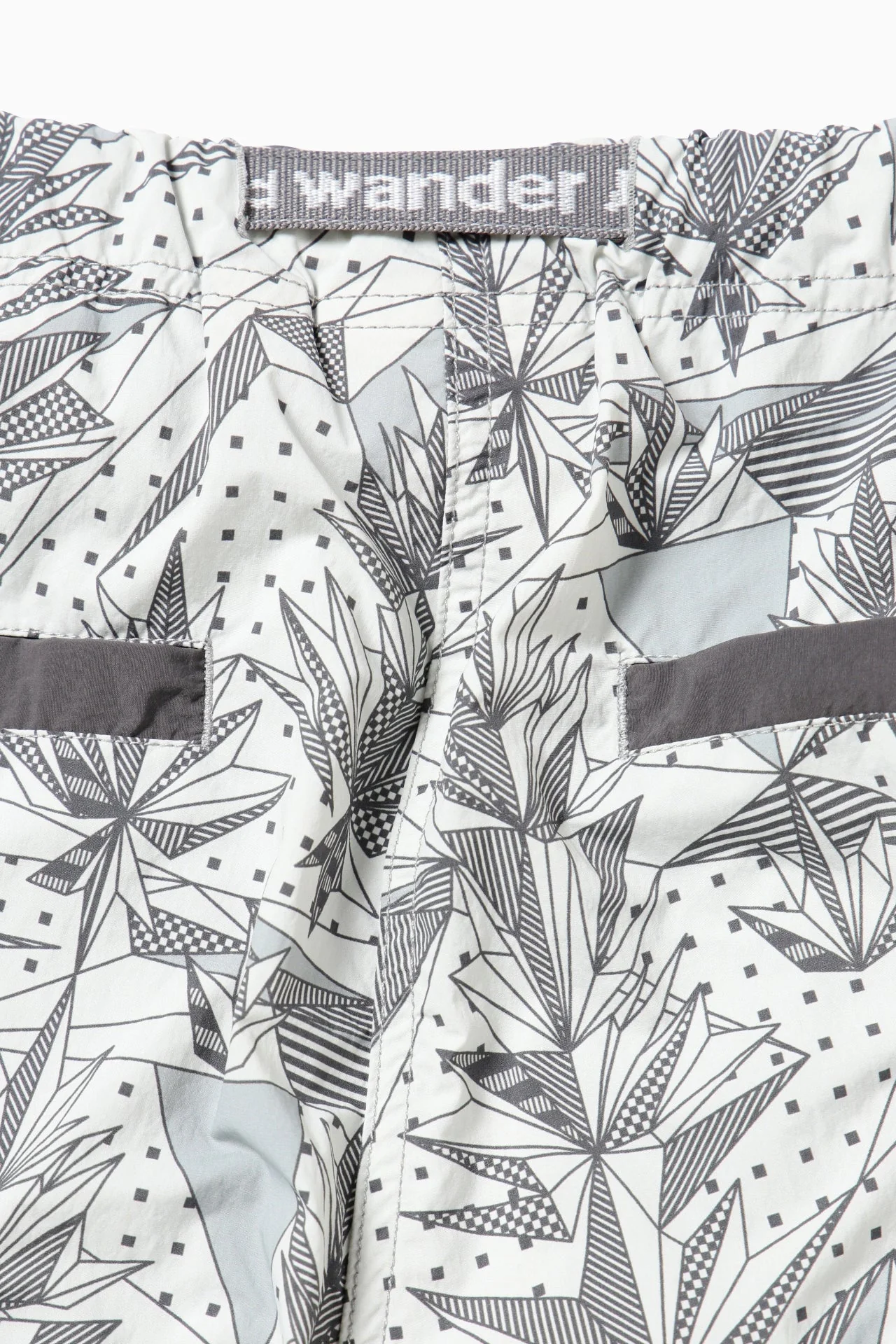 Gramicci x and wander Brushed Nylon Shorts (Yosemite Grey) - Image 14