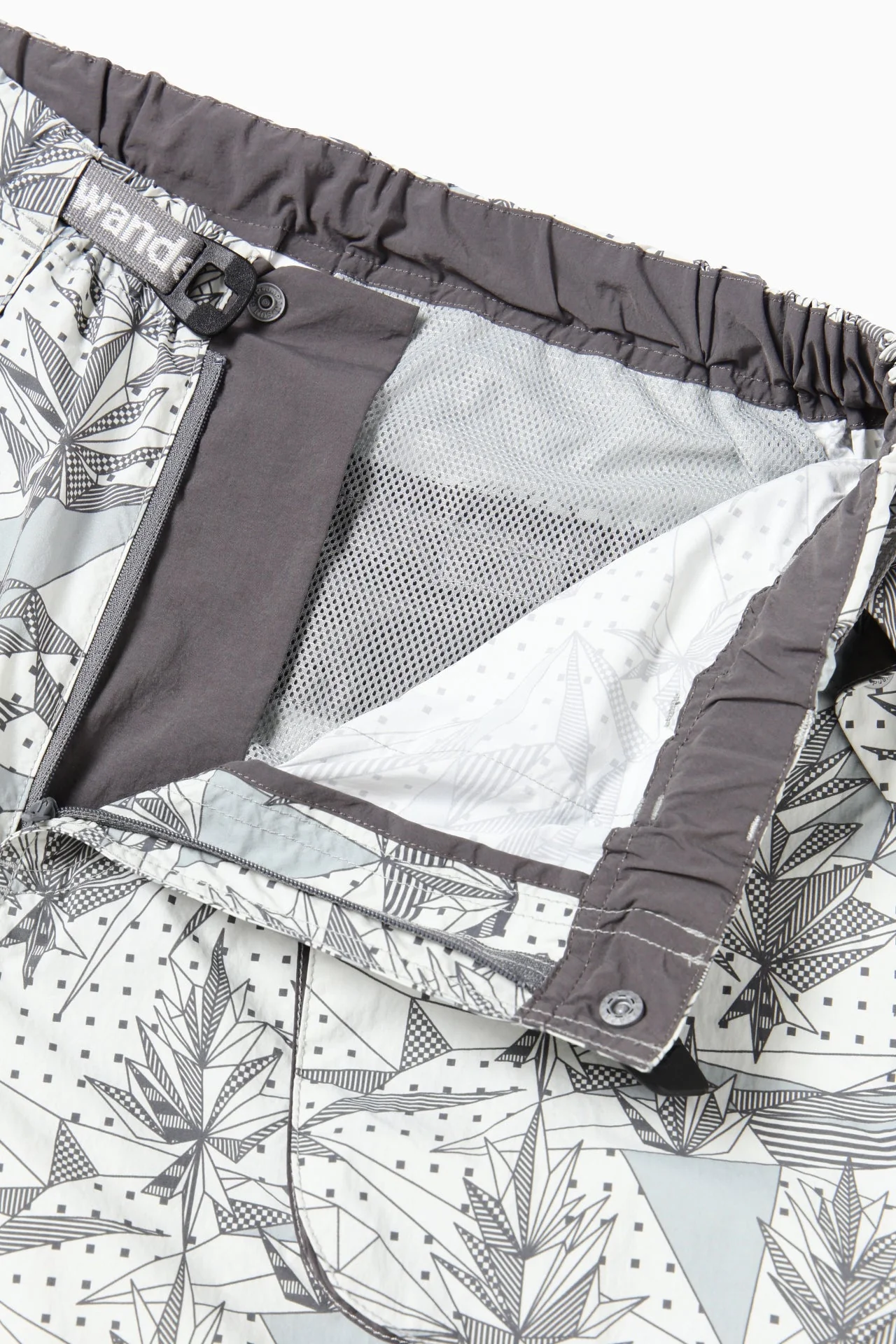Gramicci x and wander Brushed Nylon Shorts (Yosemite Grey) - Image 17