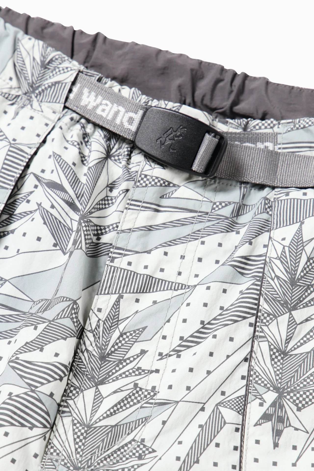 Gramicci x and wander Brushed Nylon Shorts (Yosemite Grey) - Image 9