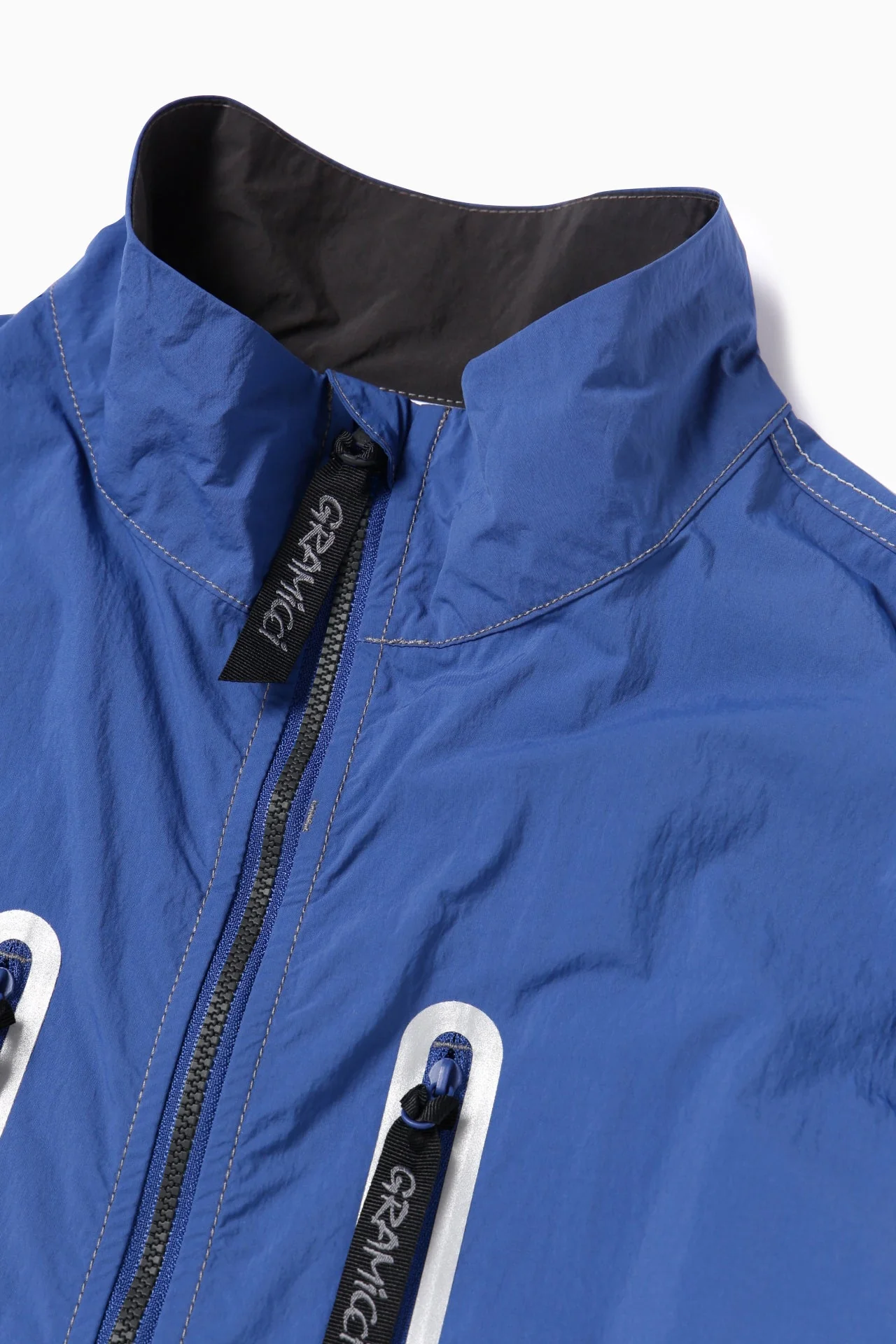 Gramicci x and wander Brushed Nylon Vest (Blue) - Image 12