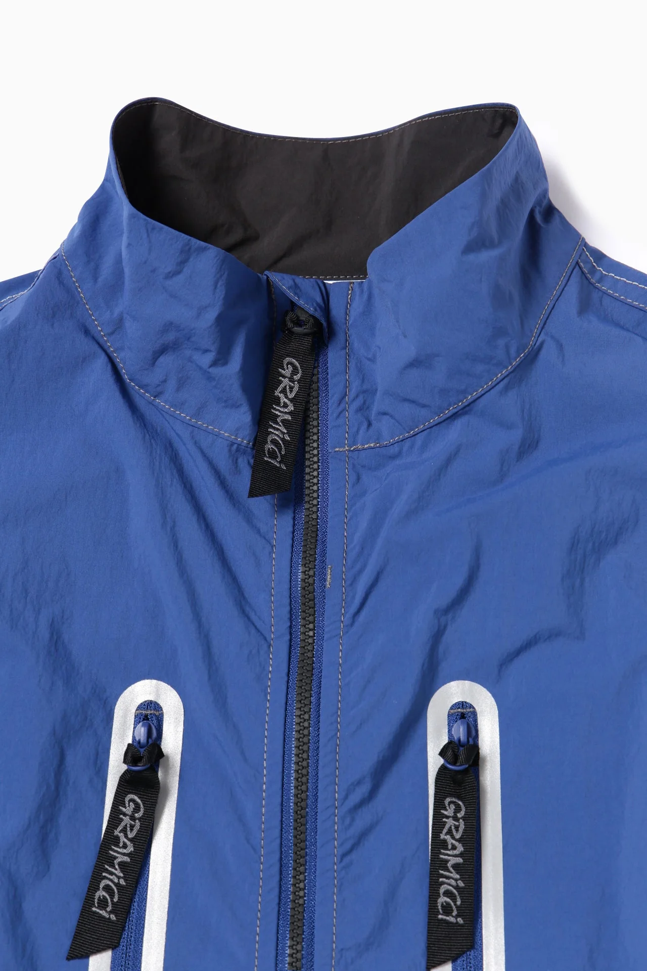 Gramicci x and wander Brushed Nylon Vest (Blue) - Image 13