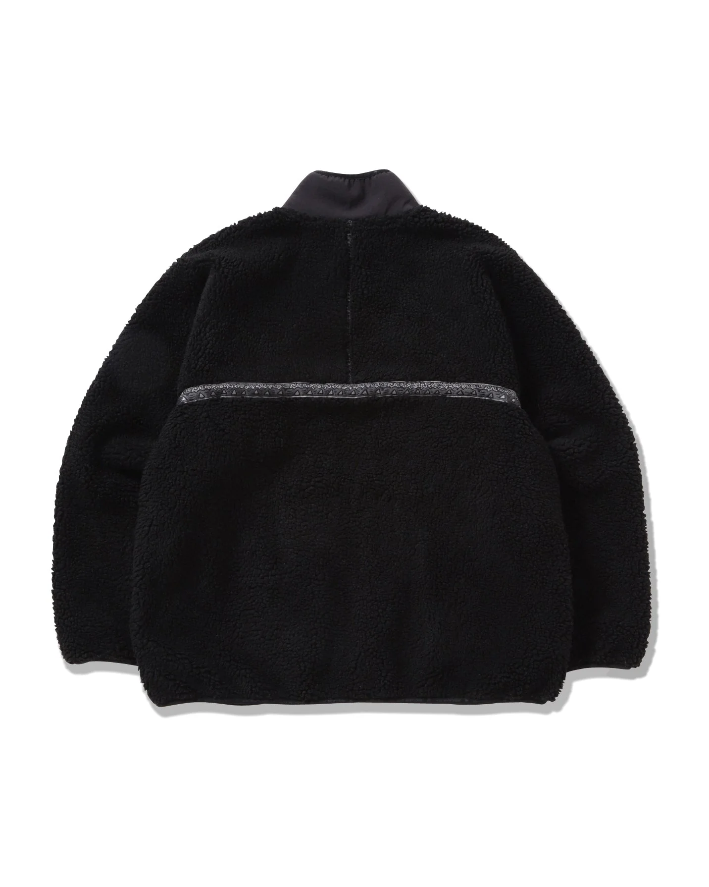 Gramicci x and wander JQ Tape Fleece Jacket (Black) - Image 2