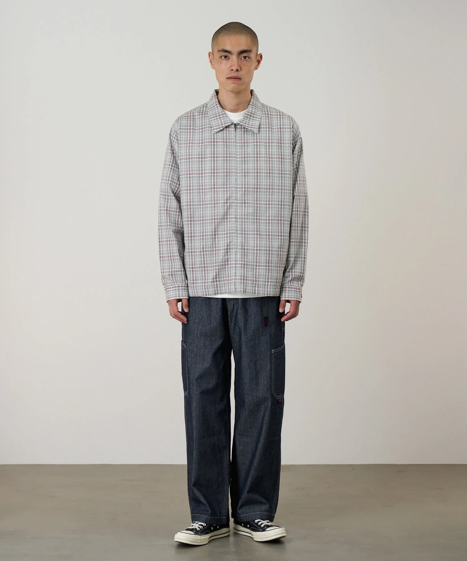 Gramicci Zip-Up Garage Jacket (Natural) - Image 3
